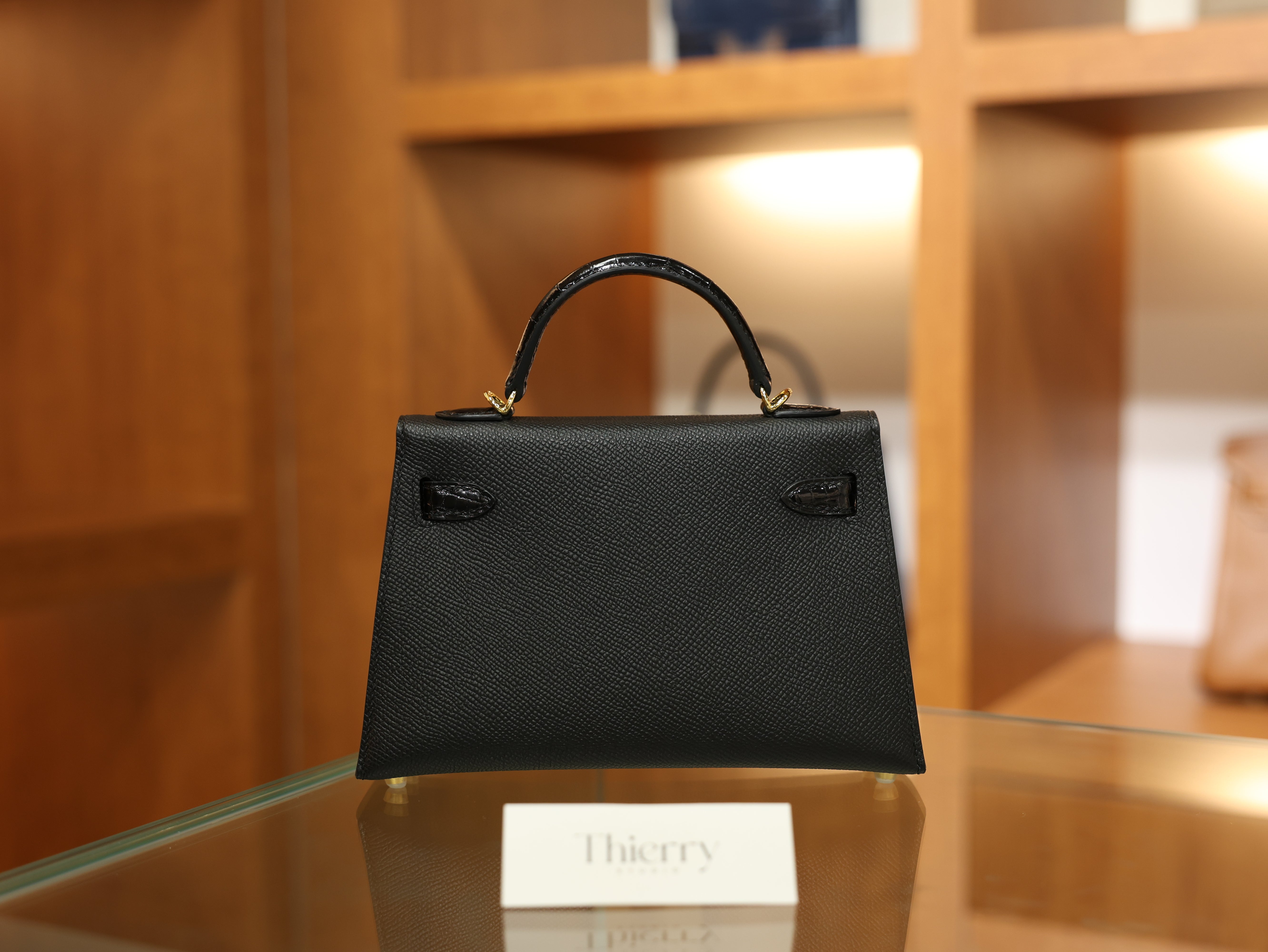 미니 켈리 앱송 터치 블랙 금장