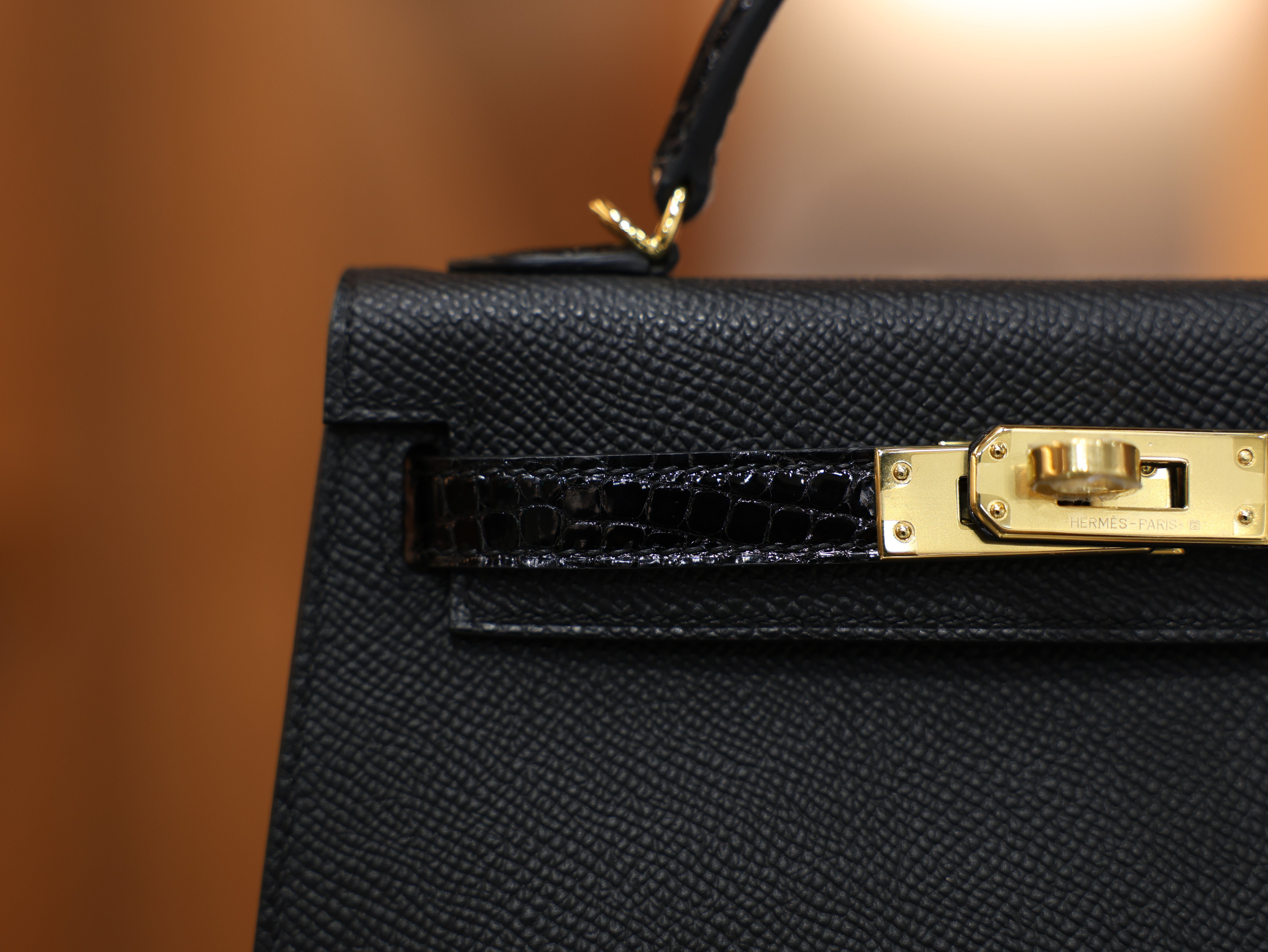 미니 켈리 앱송 터치 블랙 금장