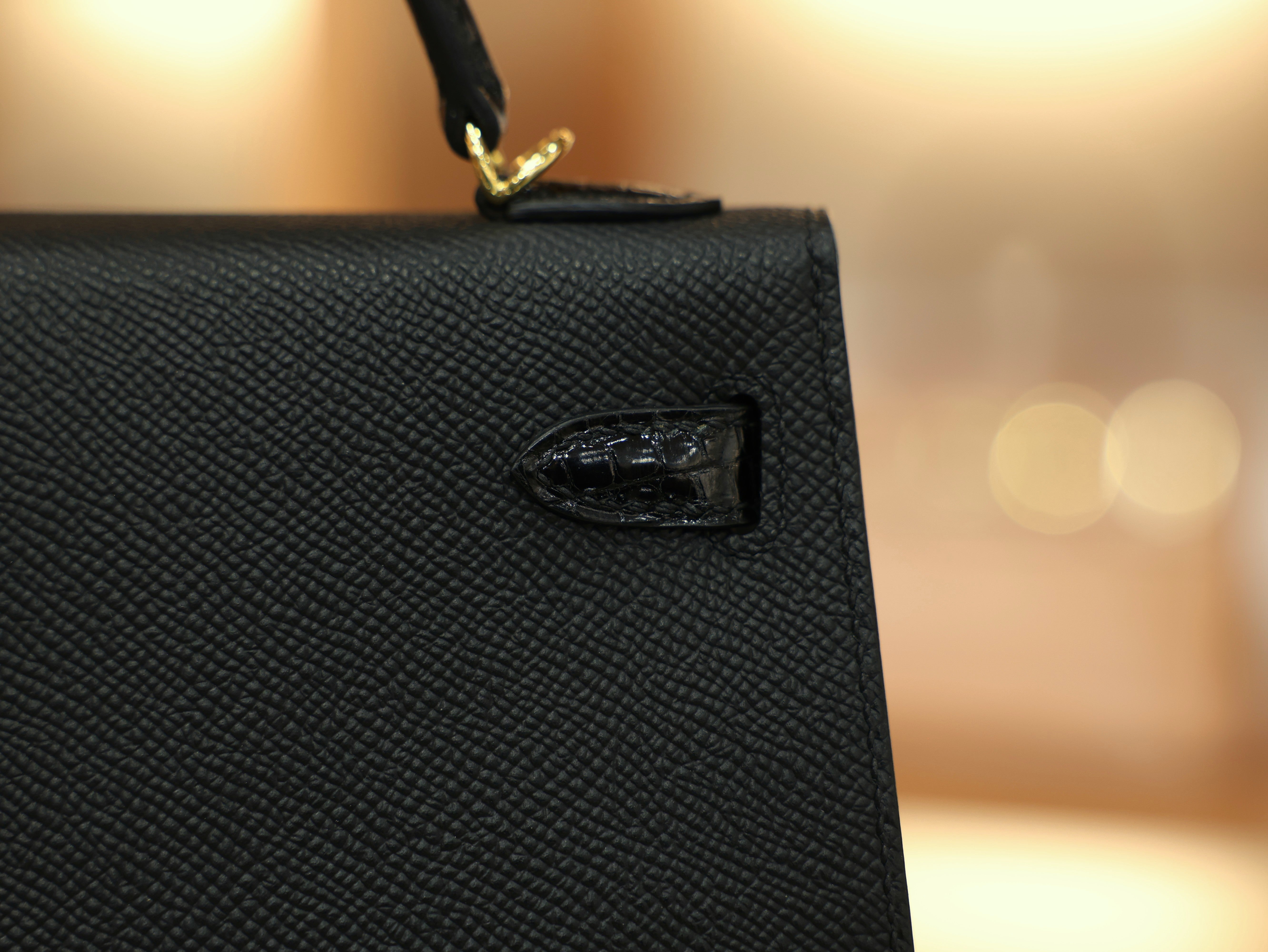 미니 켈리 앱송 터치 블랙 금장