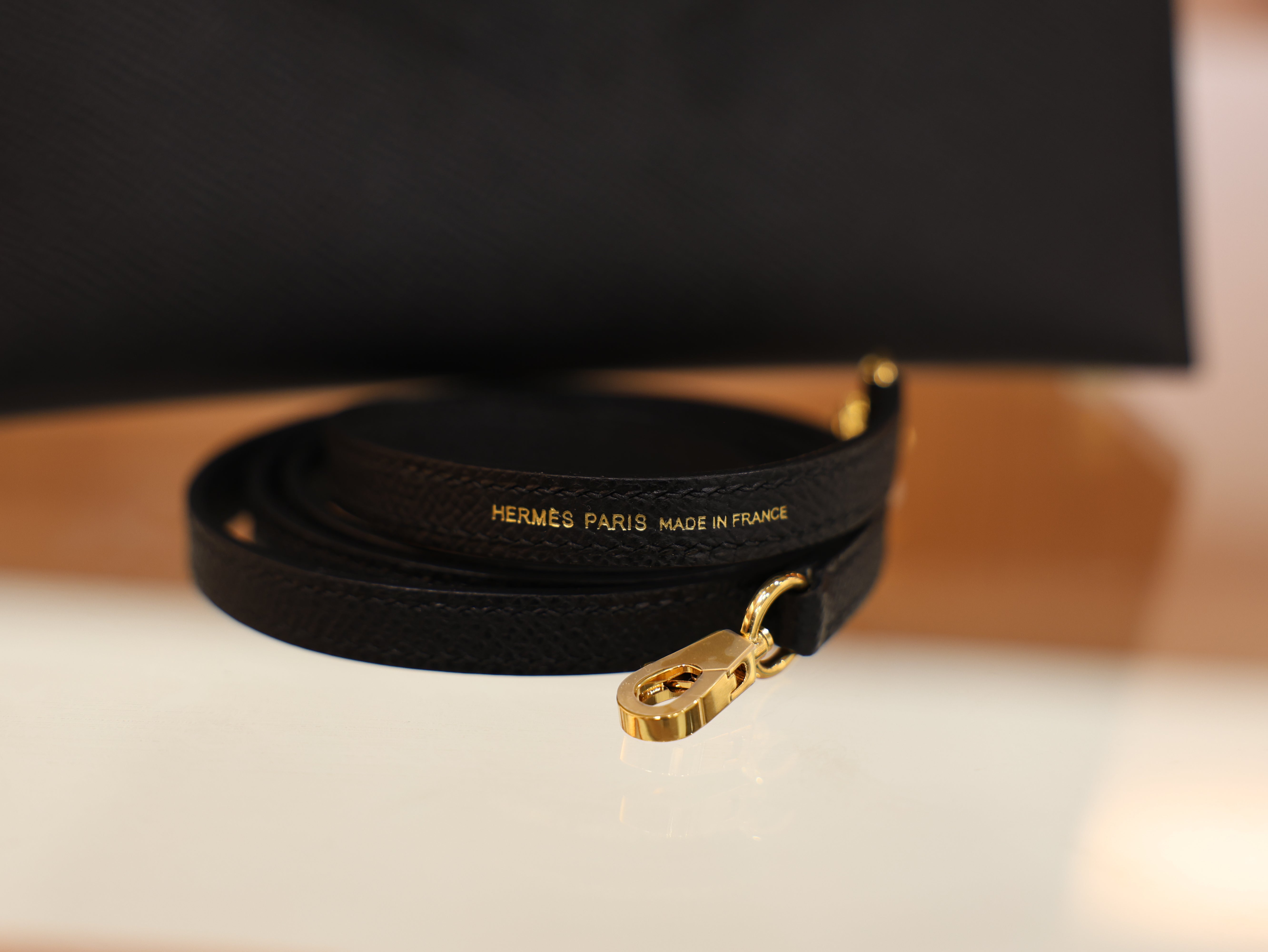 미니 켈리 앱송 터치 블랙 금장