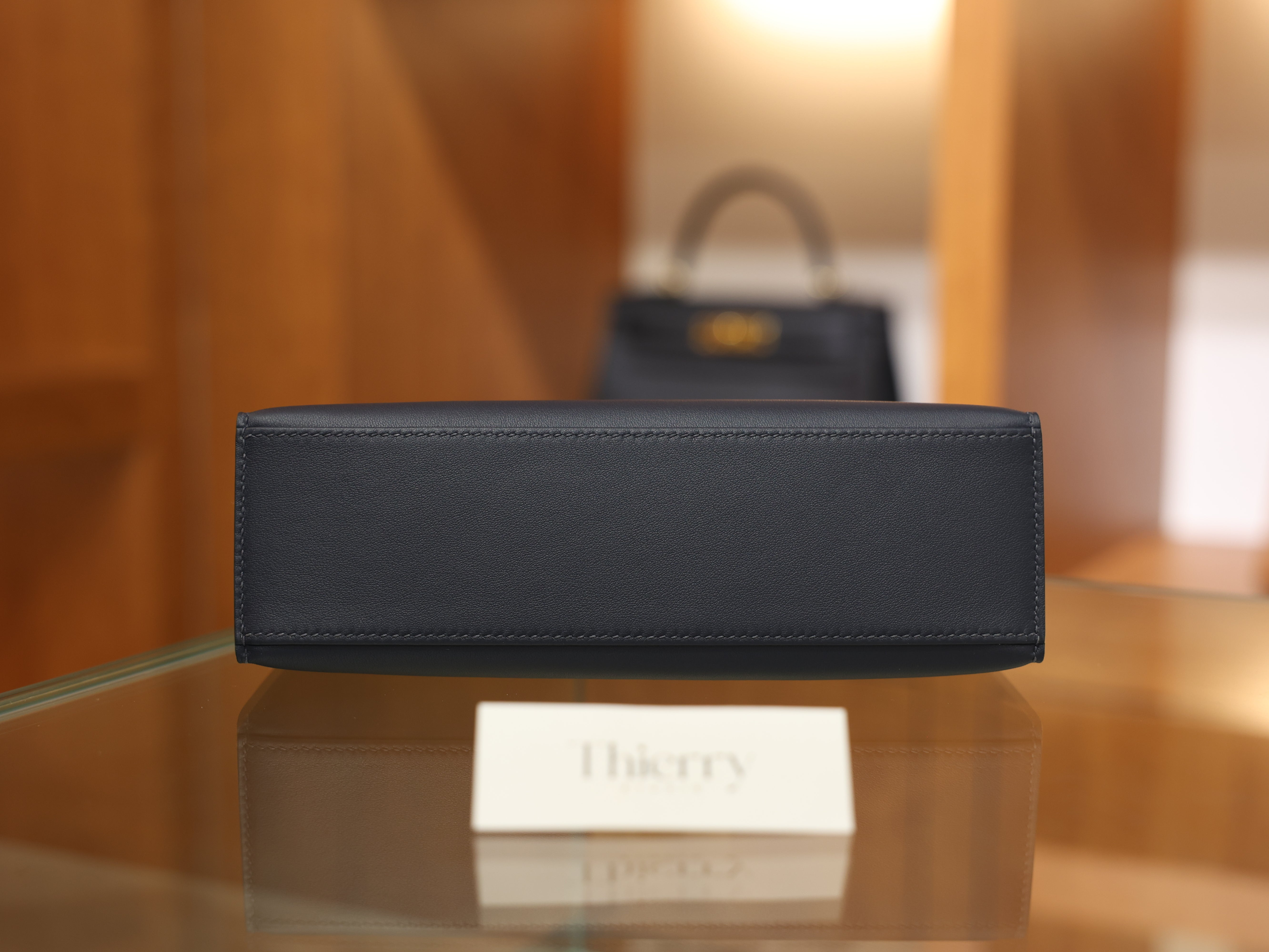 켈리 포쉐트 스위프트 블루뉘 금장