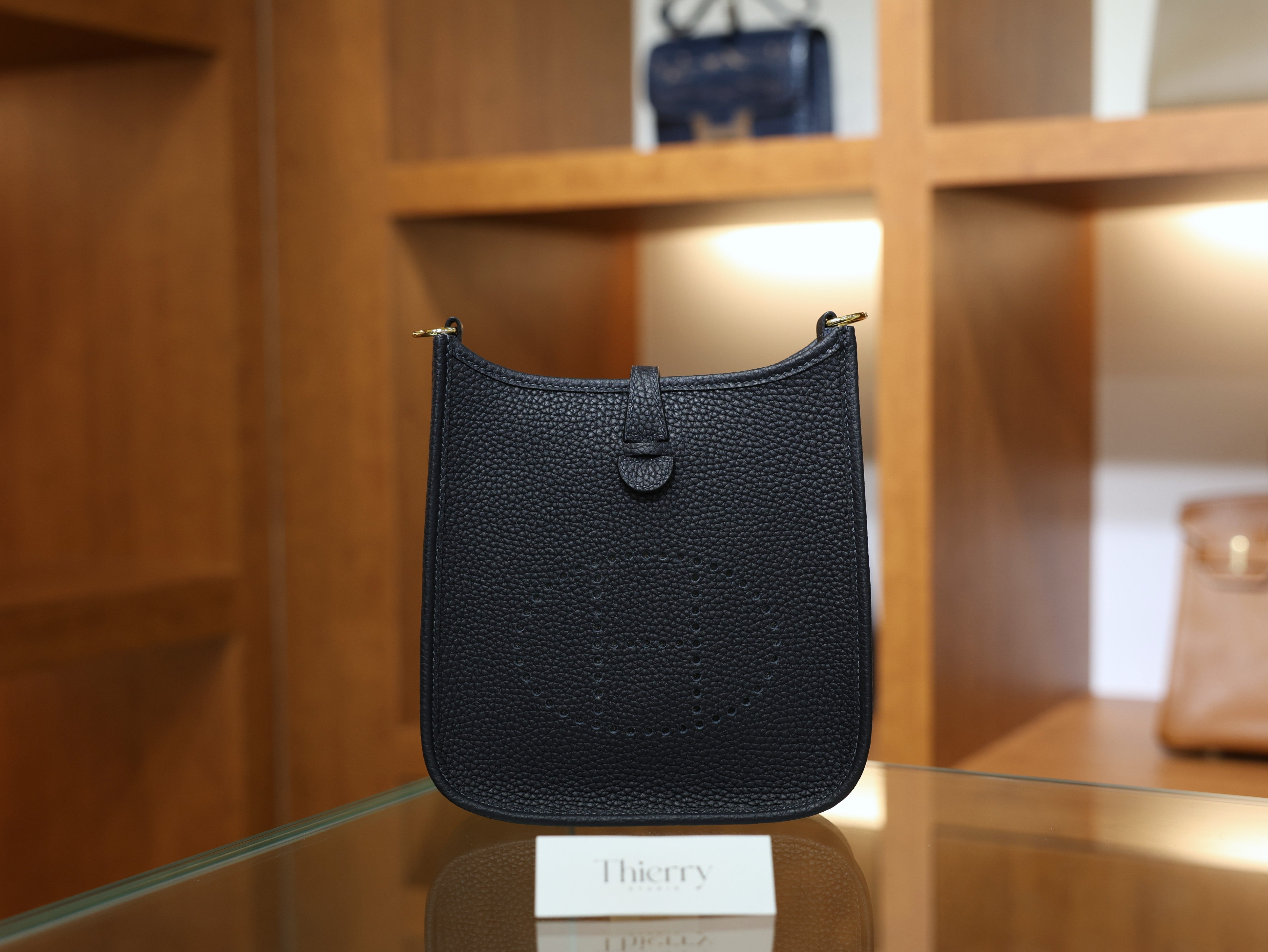 에블린 미니 끌레망스 블루뉘 금장