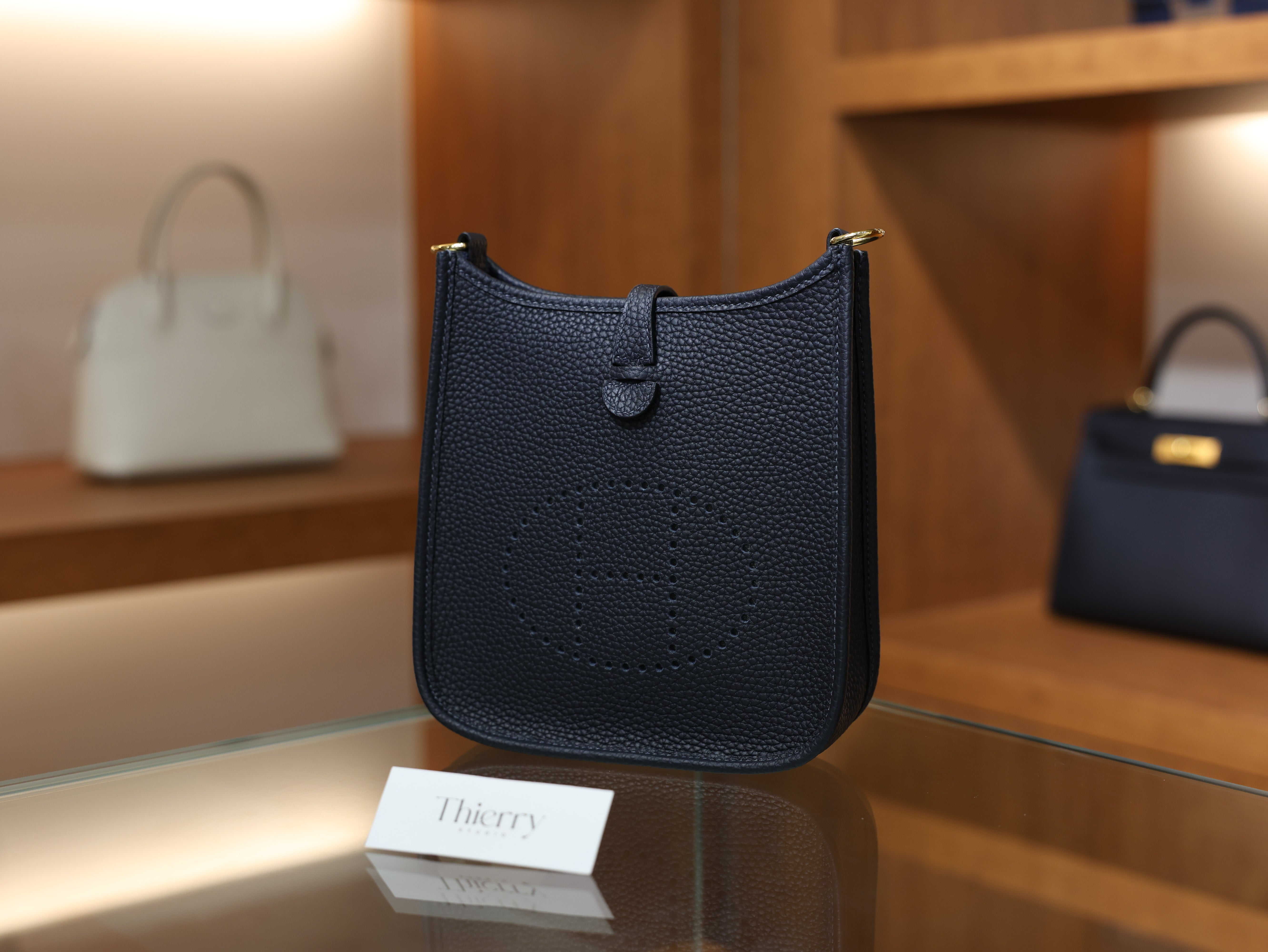 에블린 미니 끌레망스 블루뉘 금장