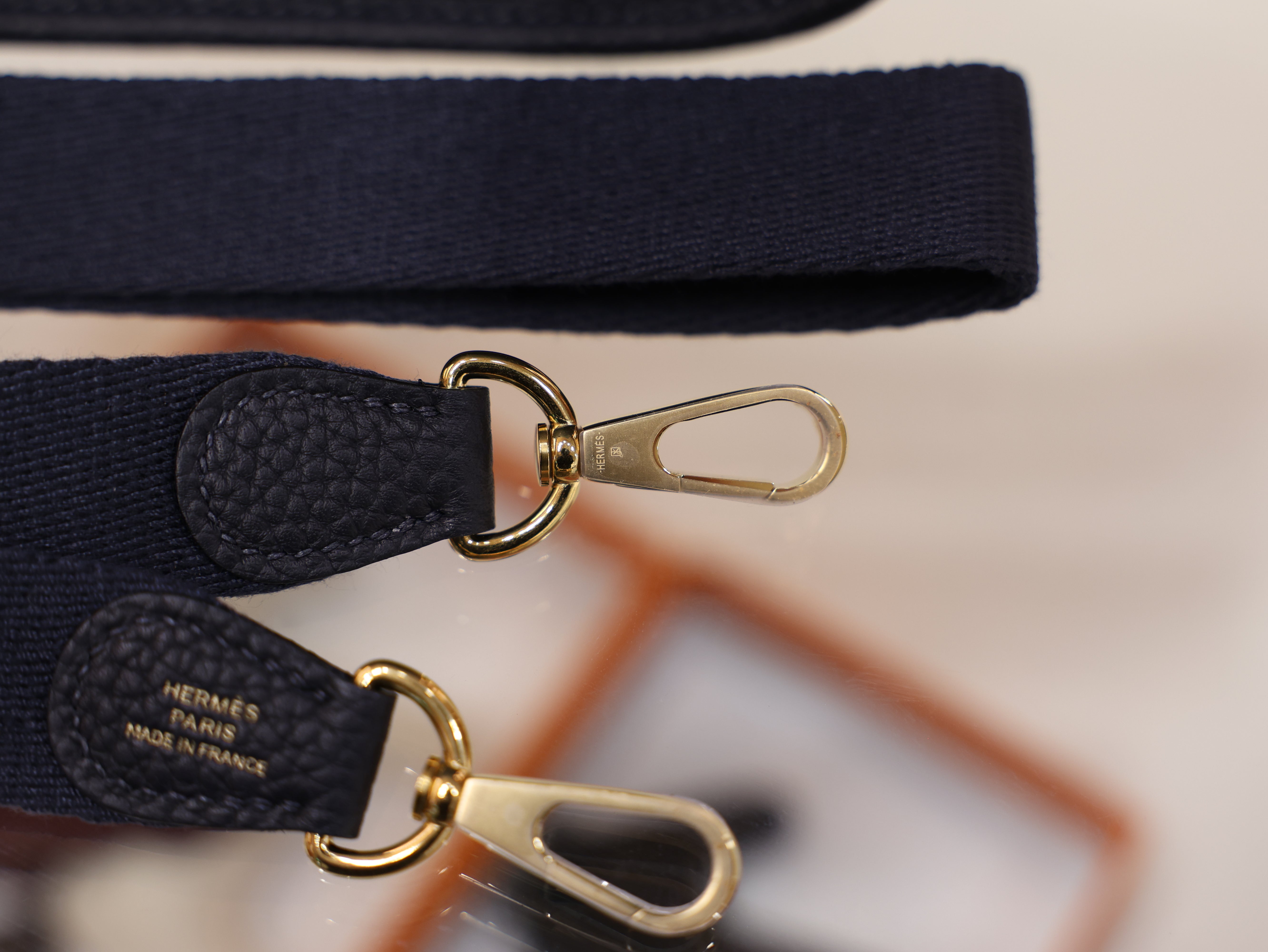 에블린 미니 끌레망스 블루뉘 금장