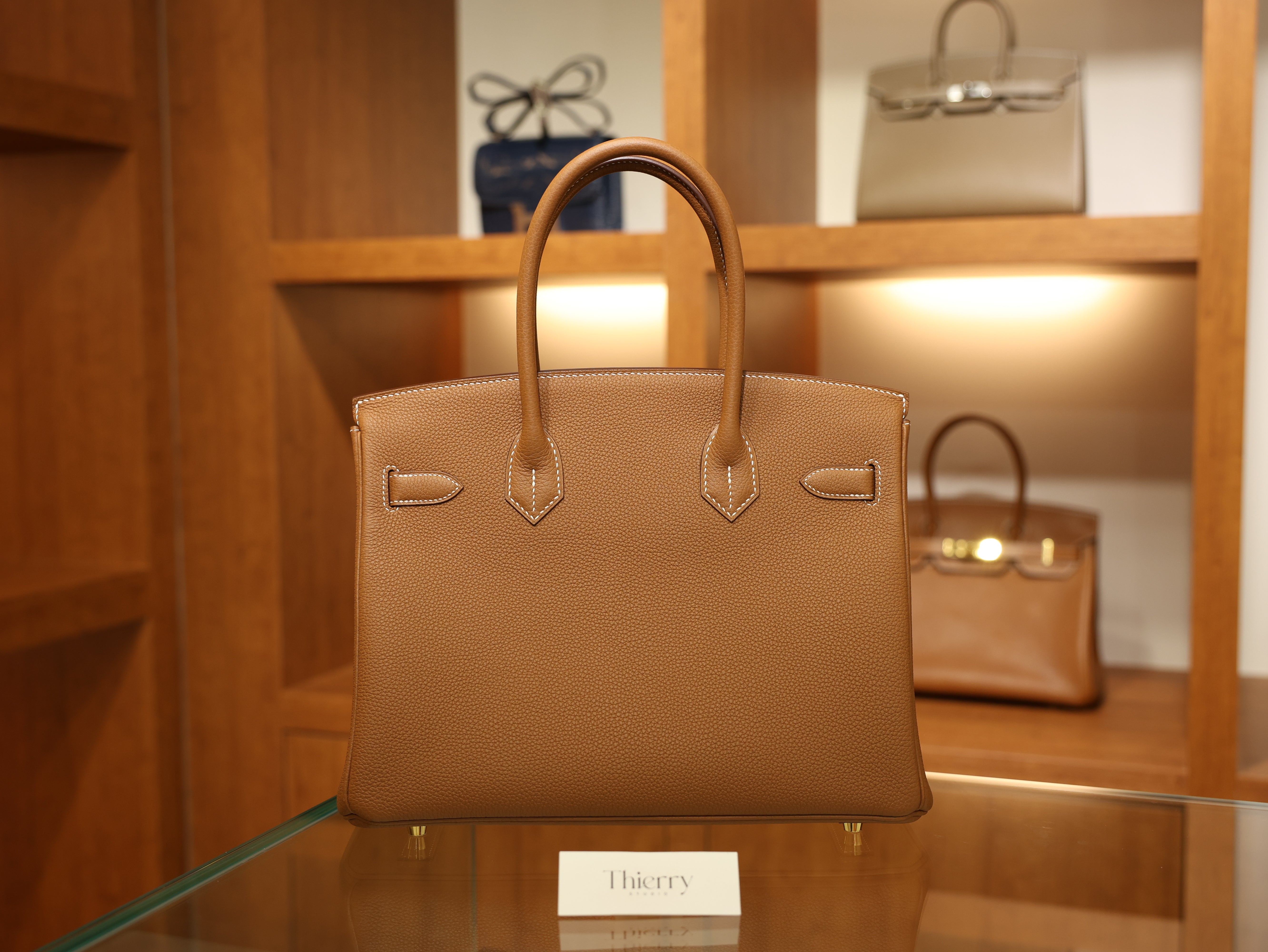 버킨 30 토고 골드 금장