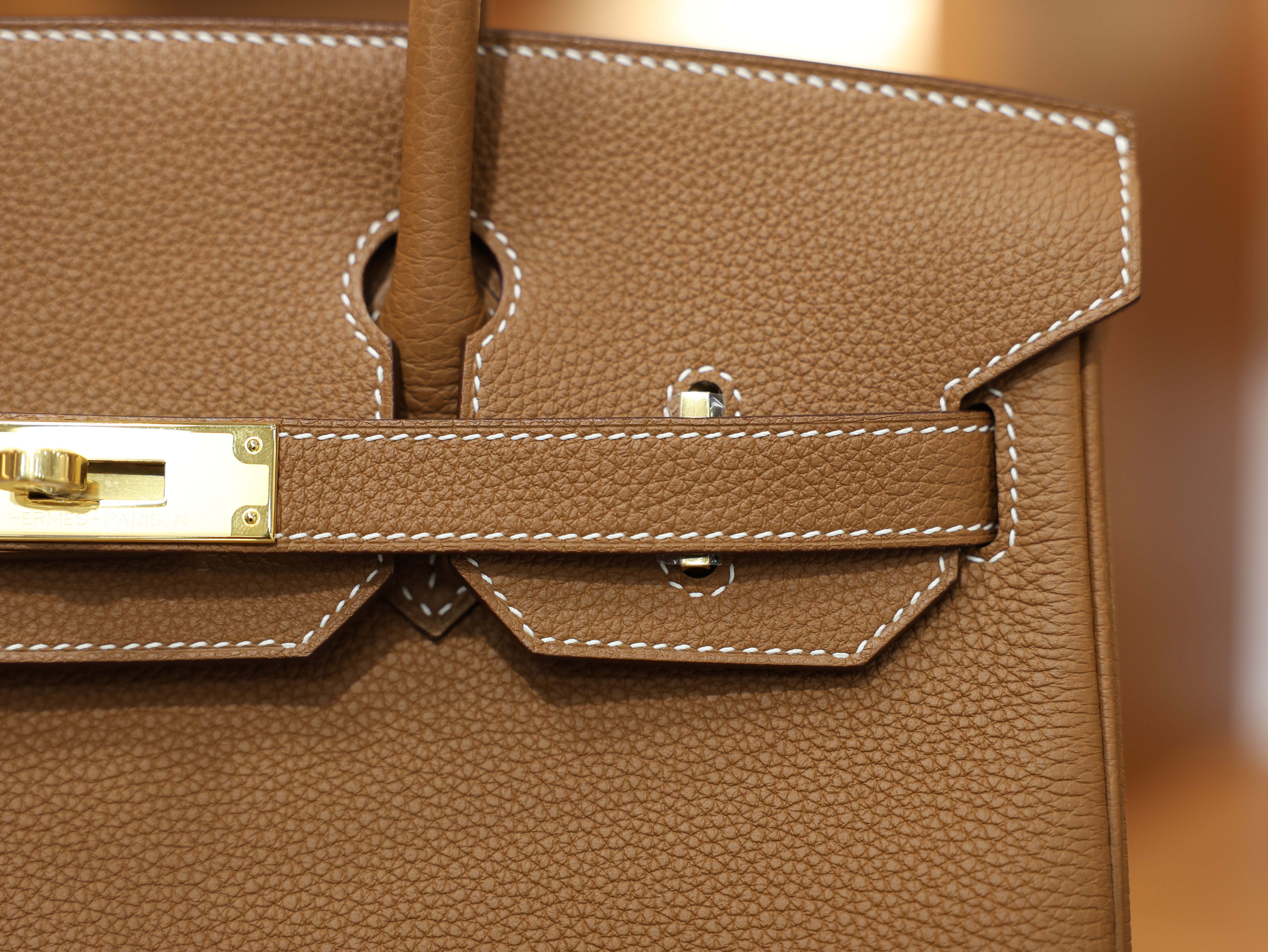 버킨 30 토고 골드 금장