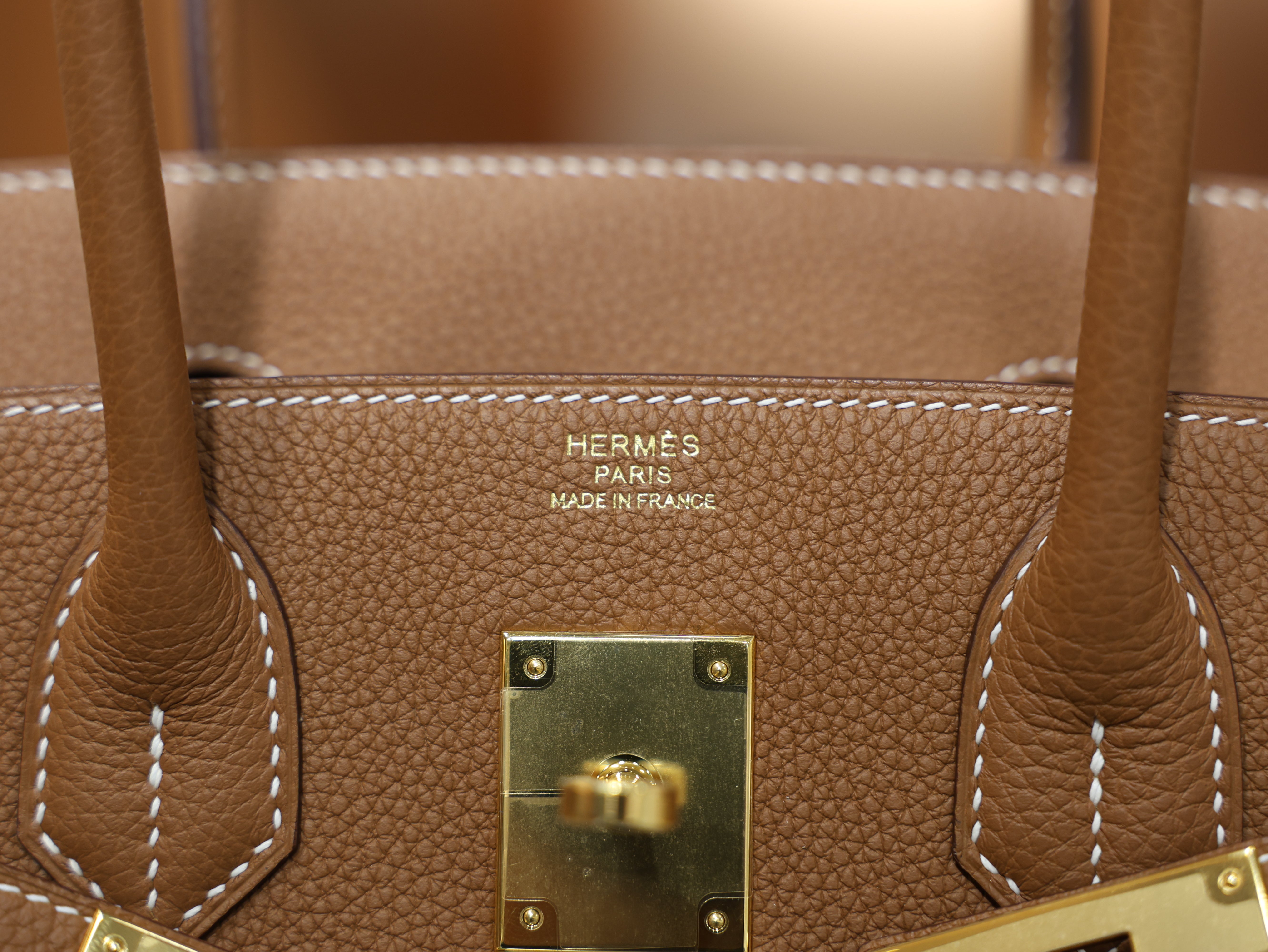 버킨 30 토고 골드 금장