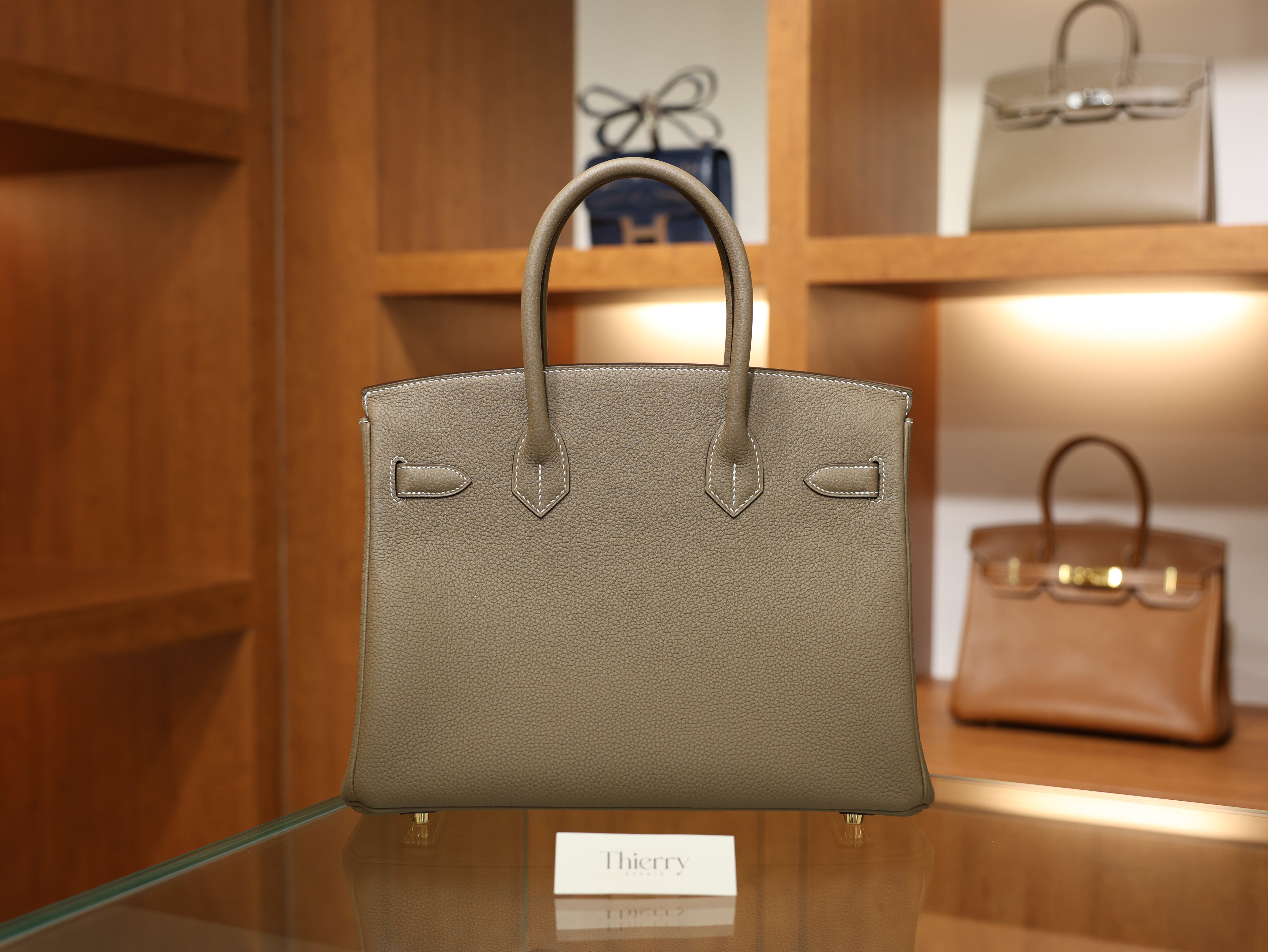 버킨 30 토고 에토프 금장