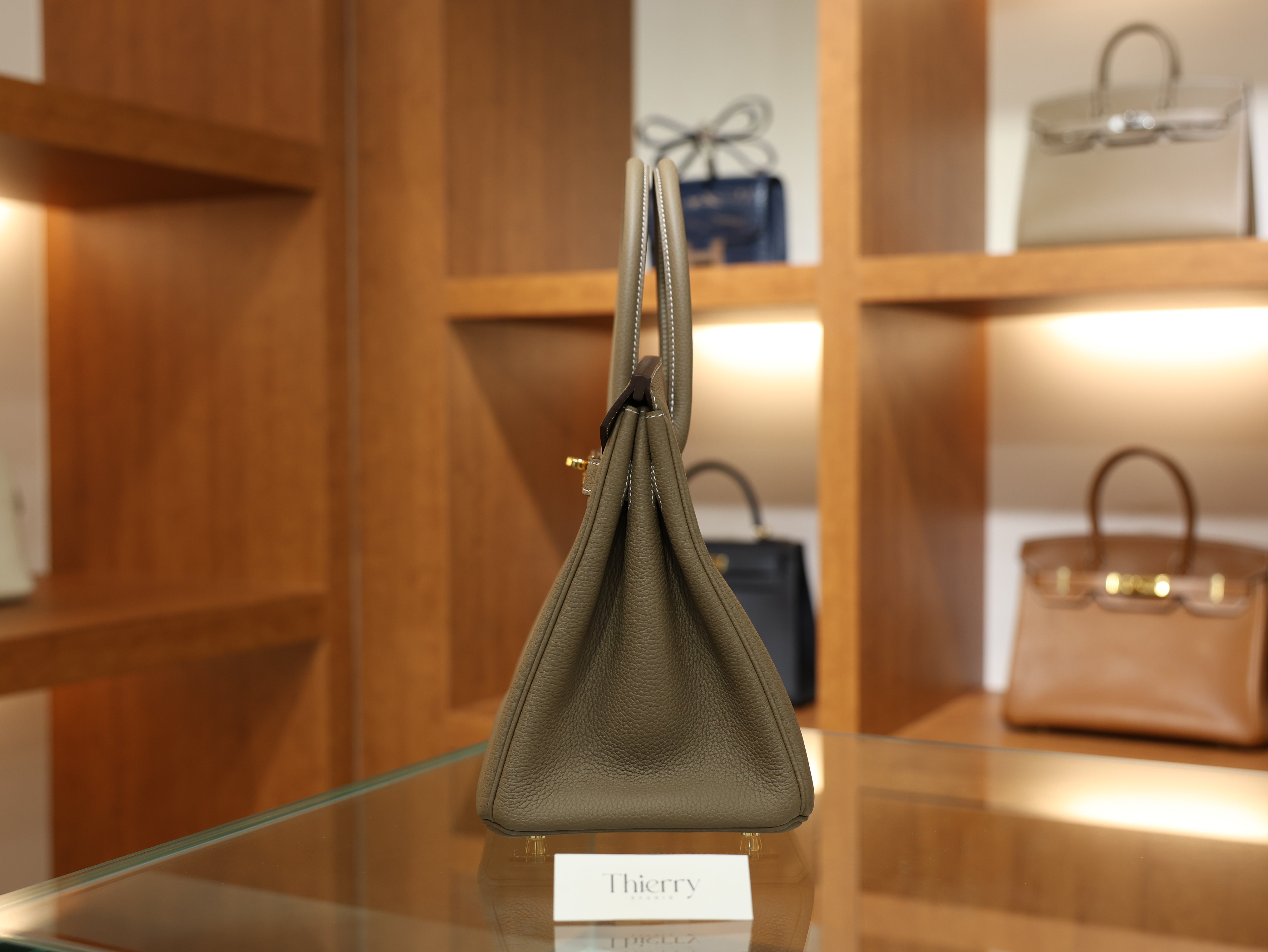 버킨 30 토고 에토프 금장