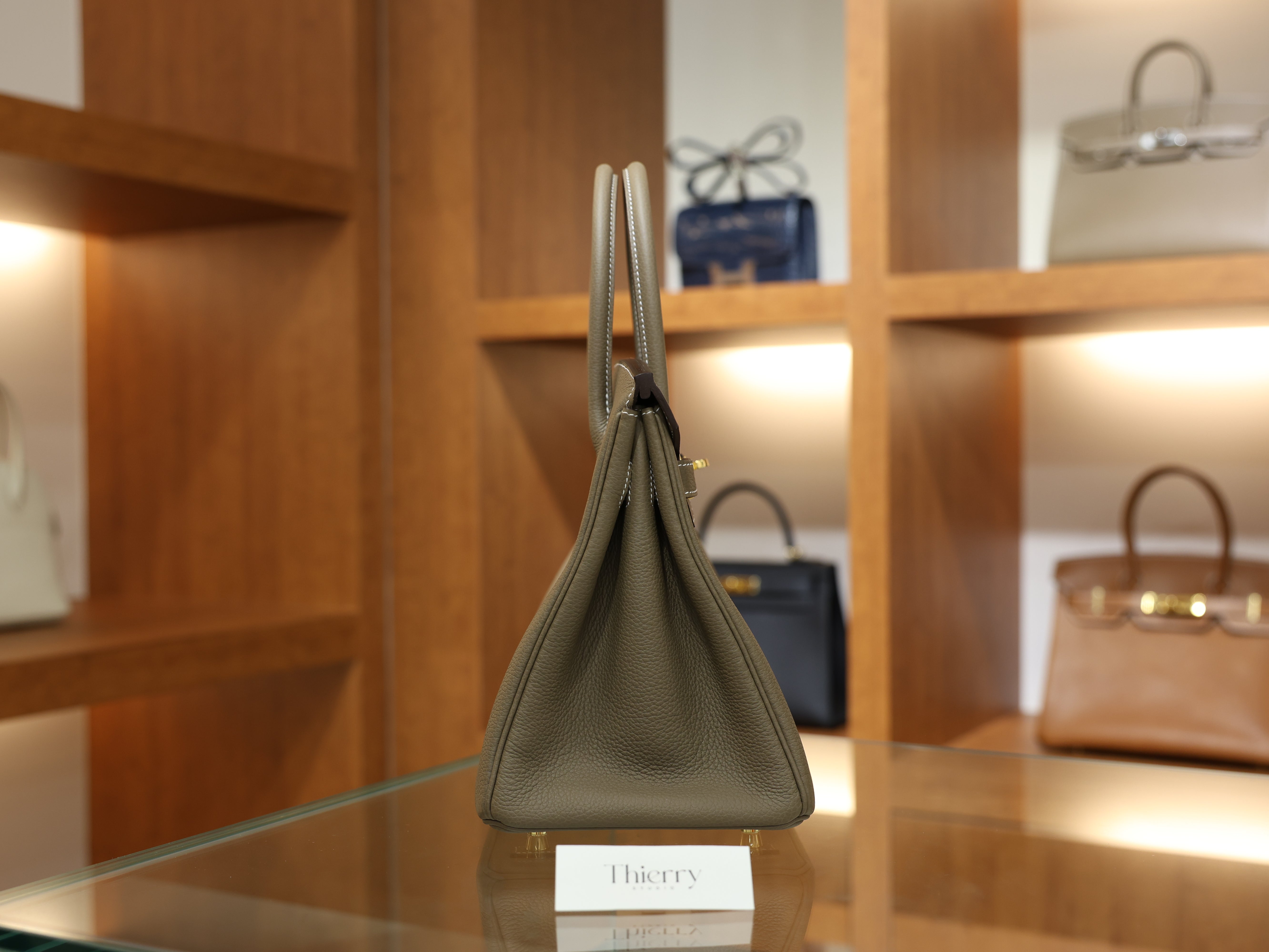 버킨 30 토고 에토프 금장