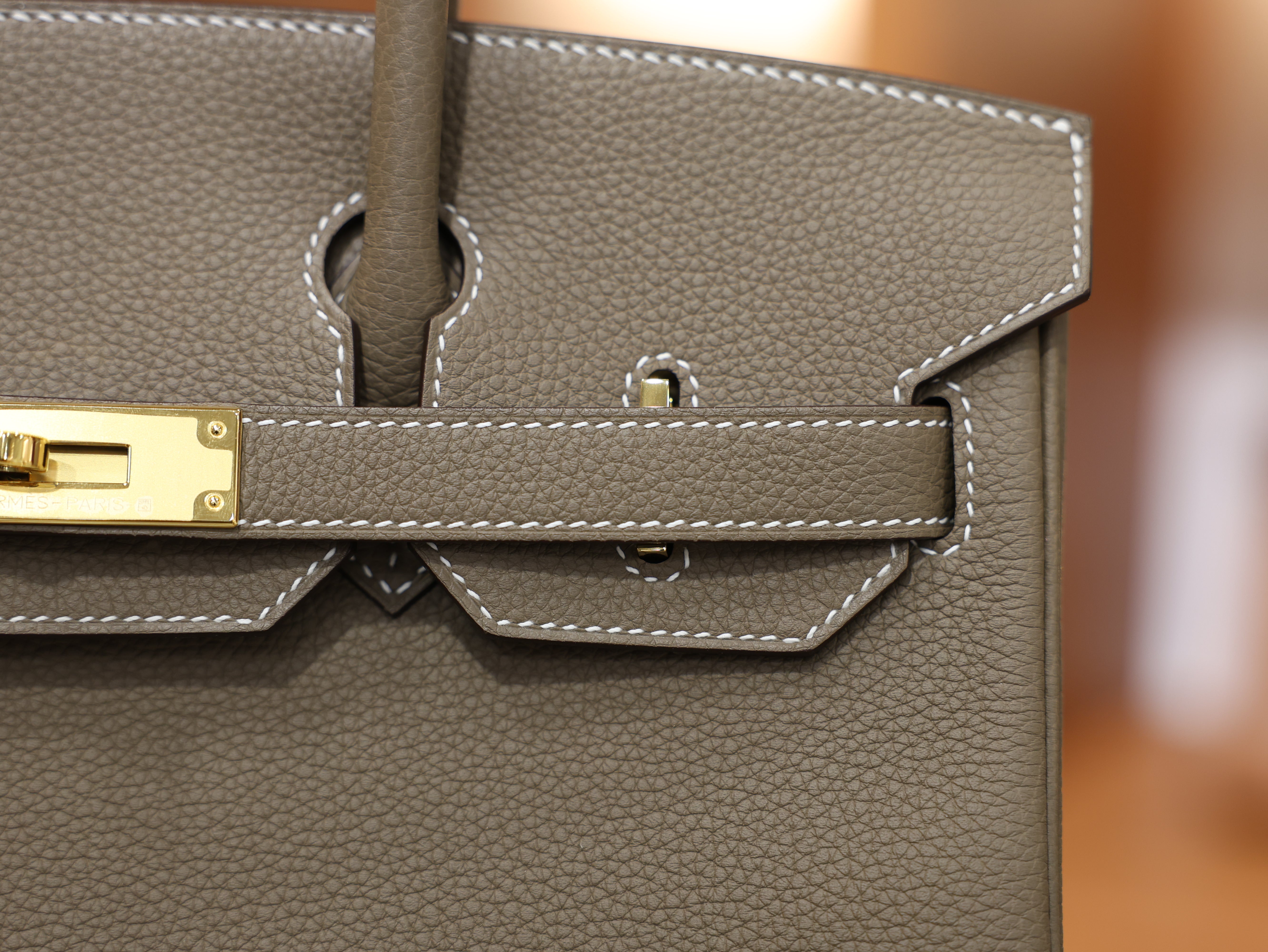 버킨 30 토고 에토프 금장