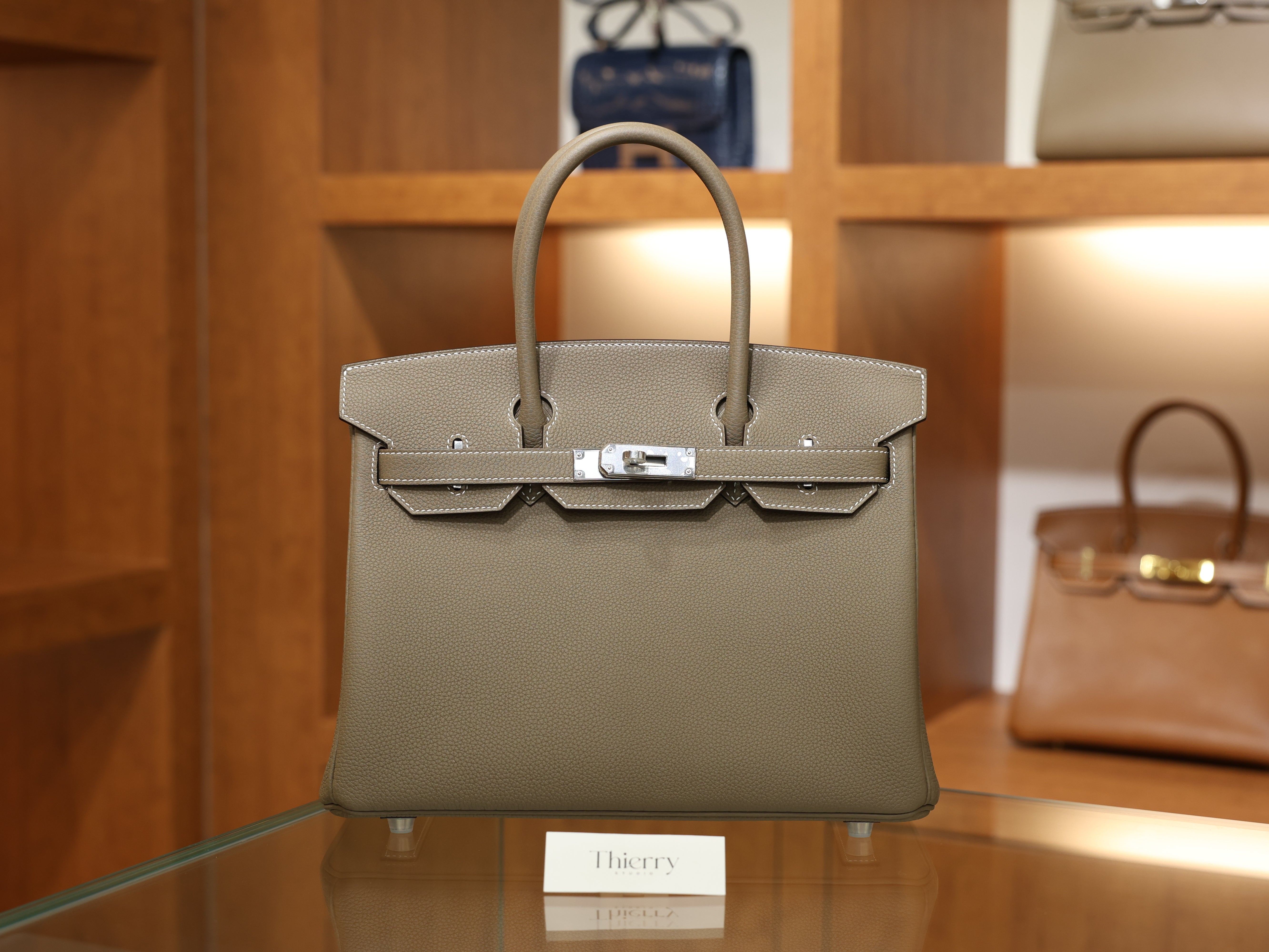 버킨 30 토고 에토프 은장