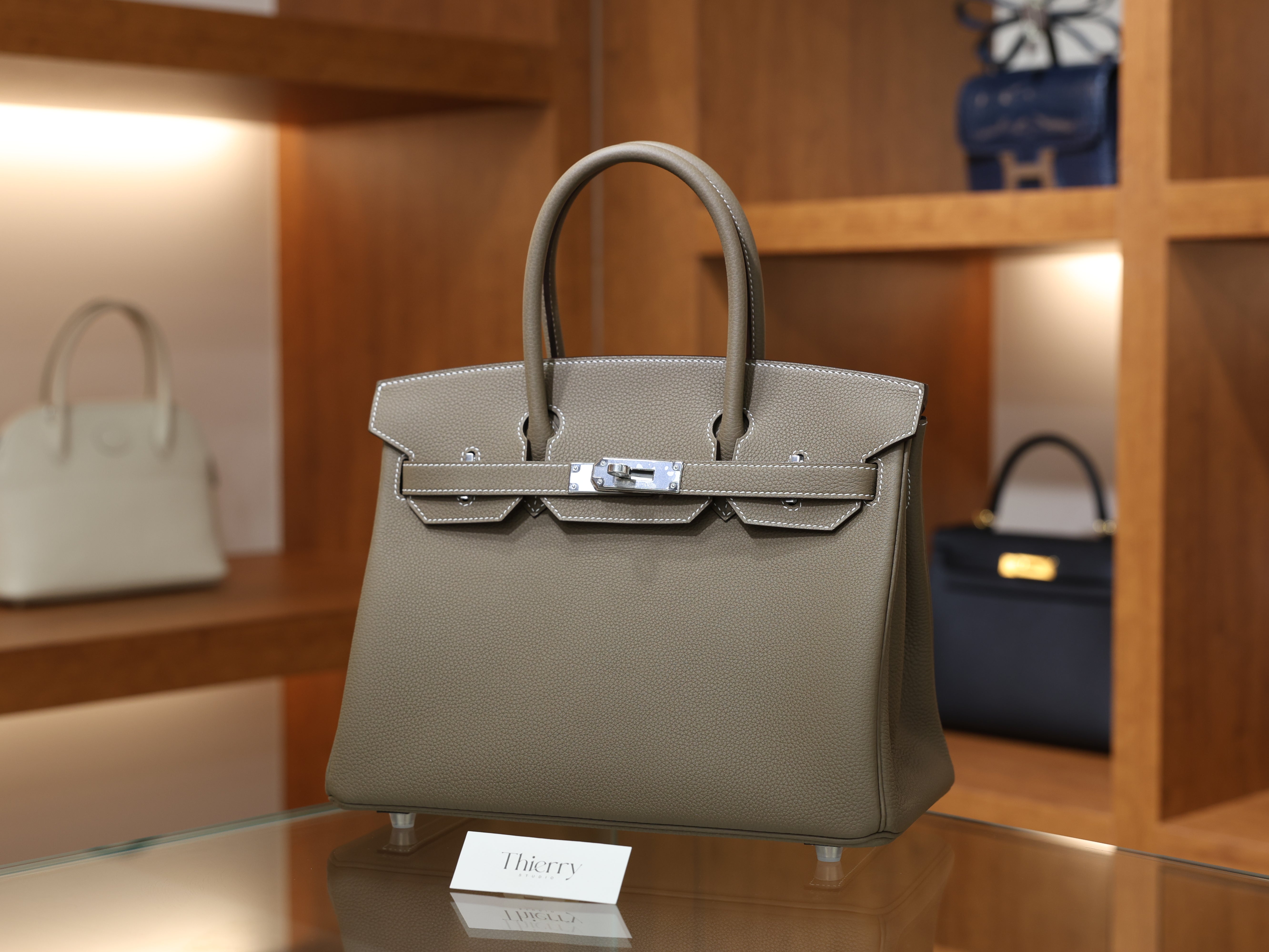 버킨 30 토고 에토프 은장