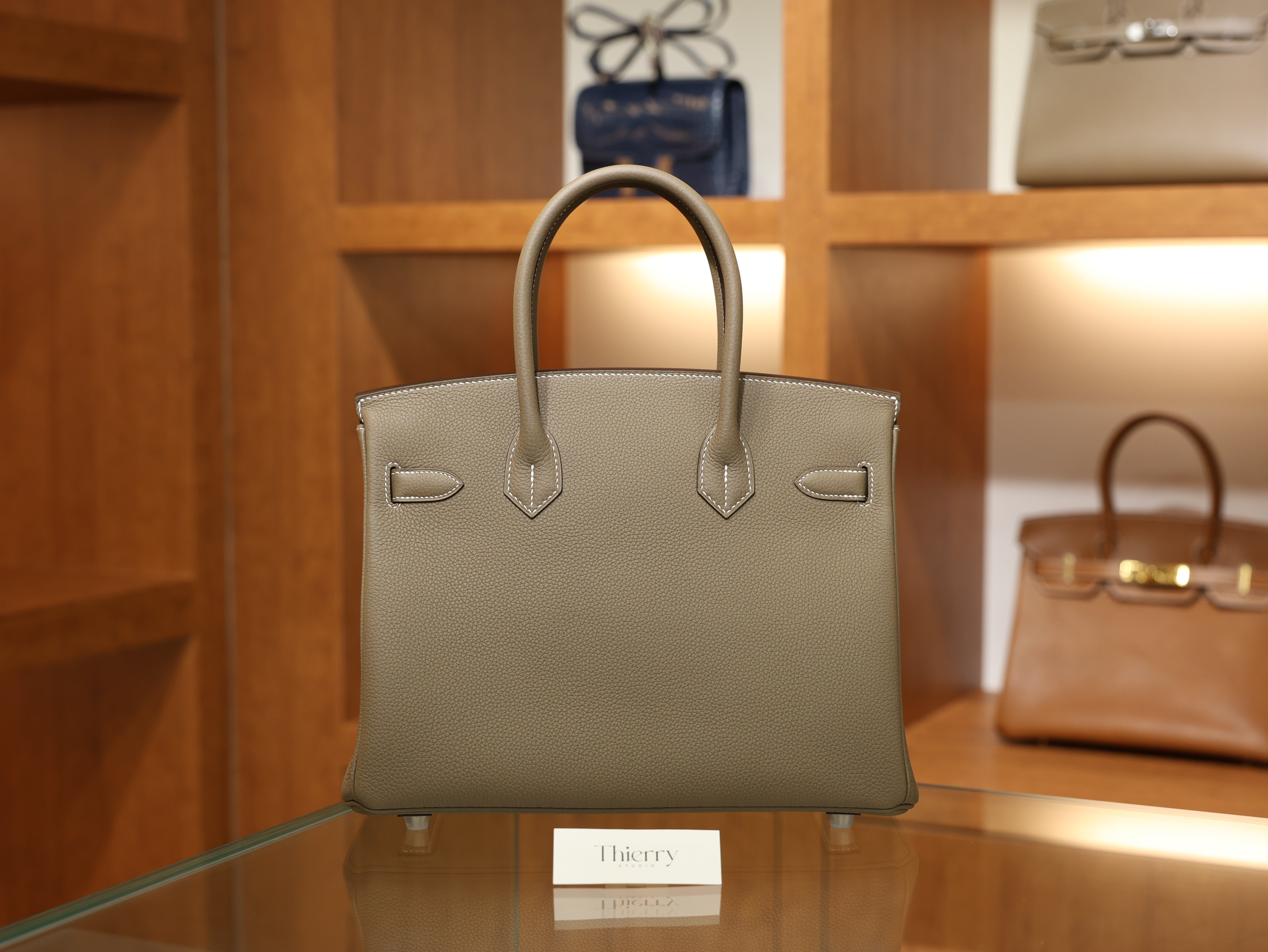 버킨 30 토고 에토프 은장