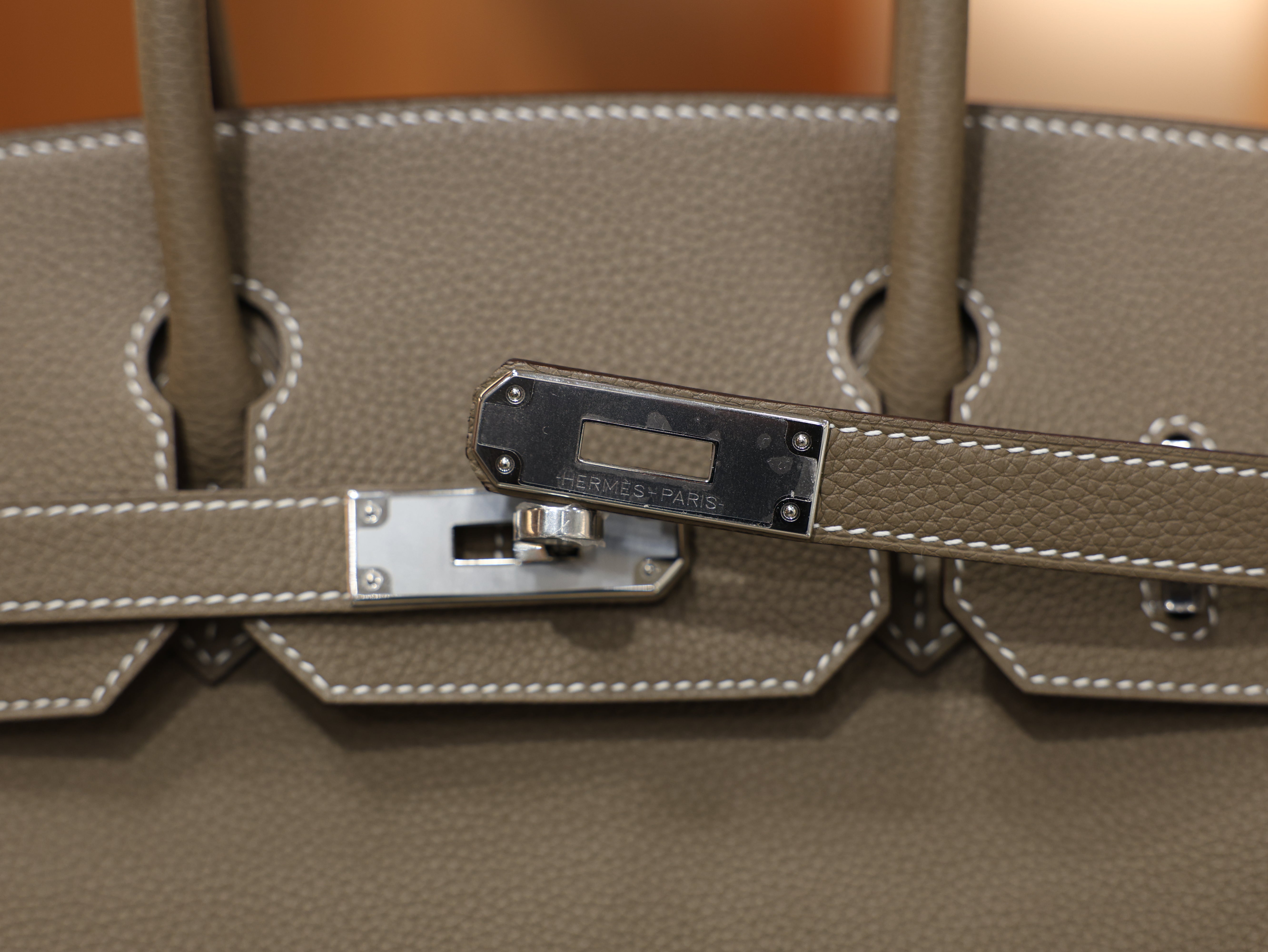 버킨 30 토고 에토프 은장