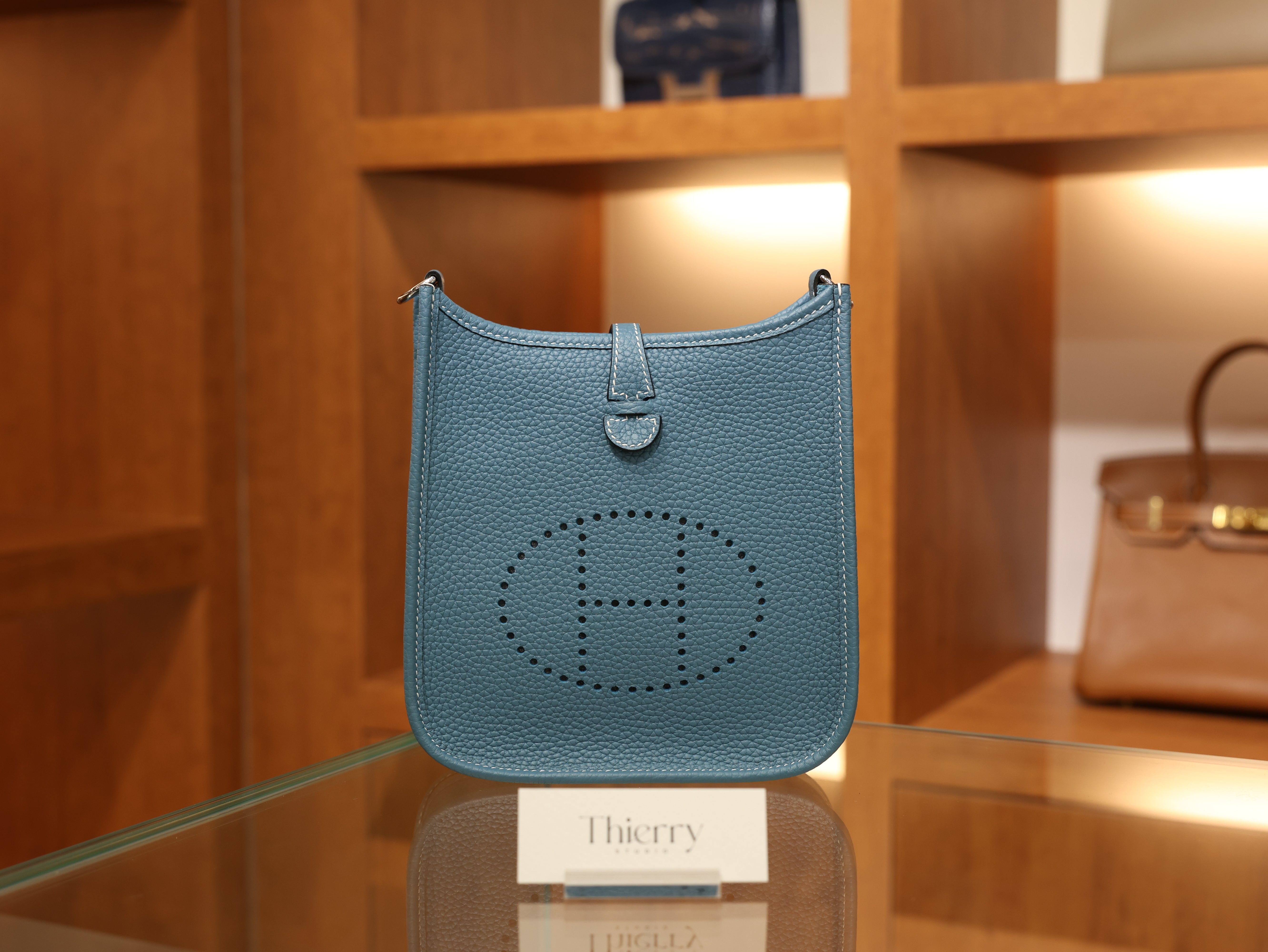 에블린 미니 끌레망스 블루진 은장