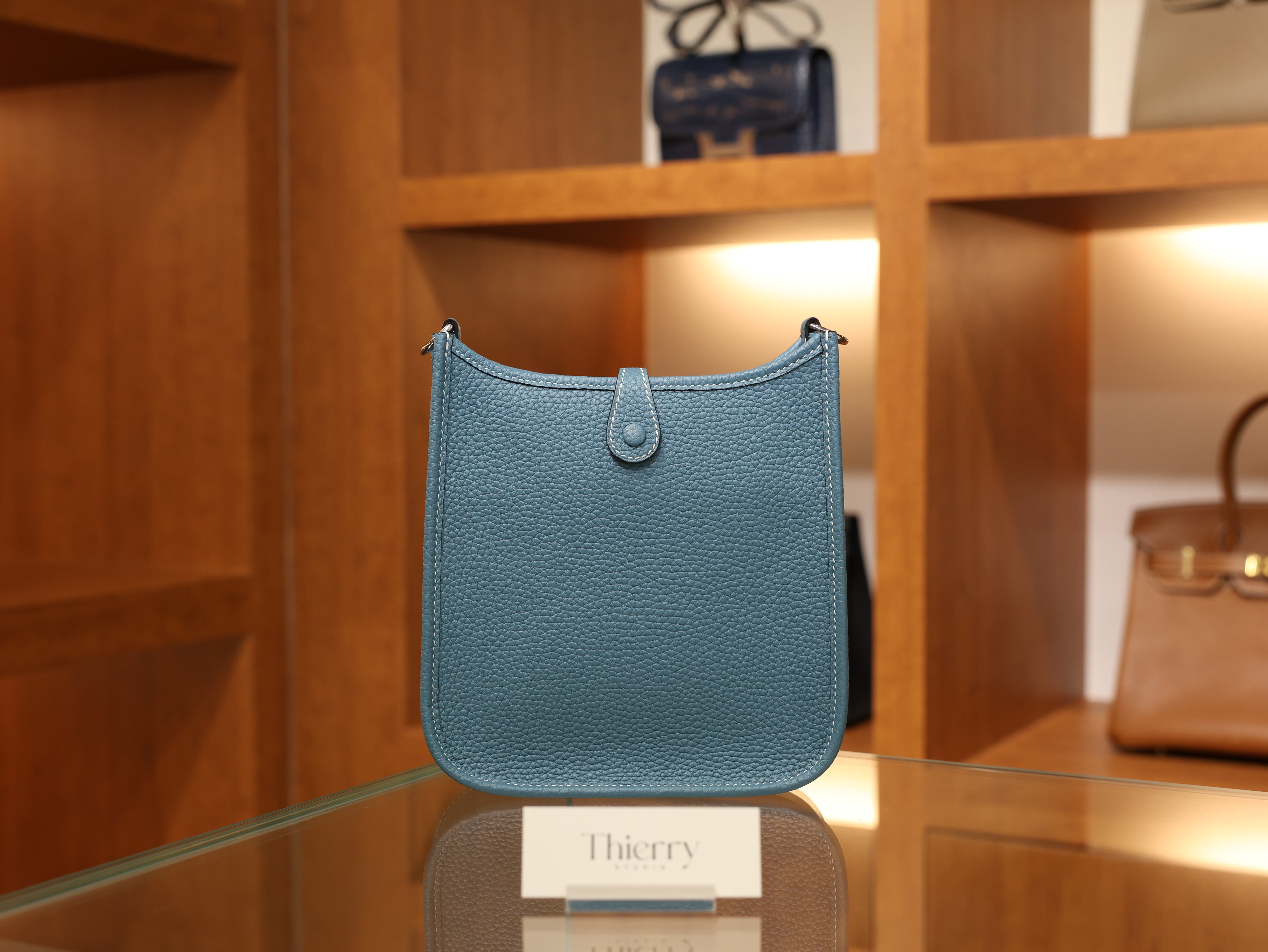 에블린 미니 끌레망스 블루진 은장