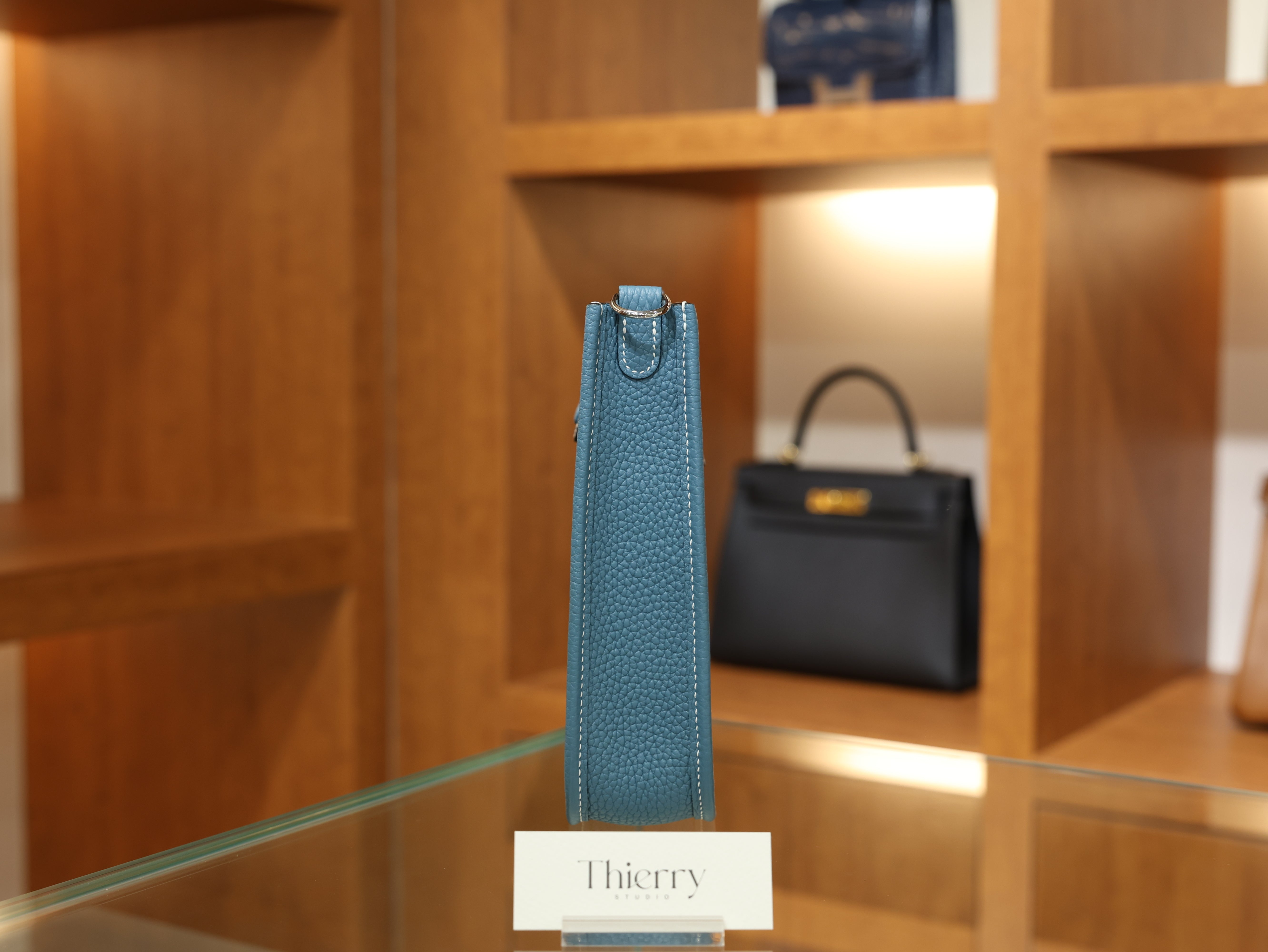 에블린 미니 끌레망스 블루진 은장