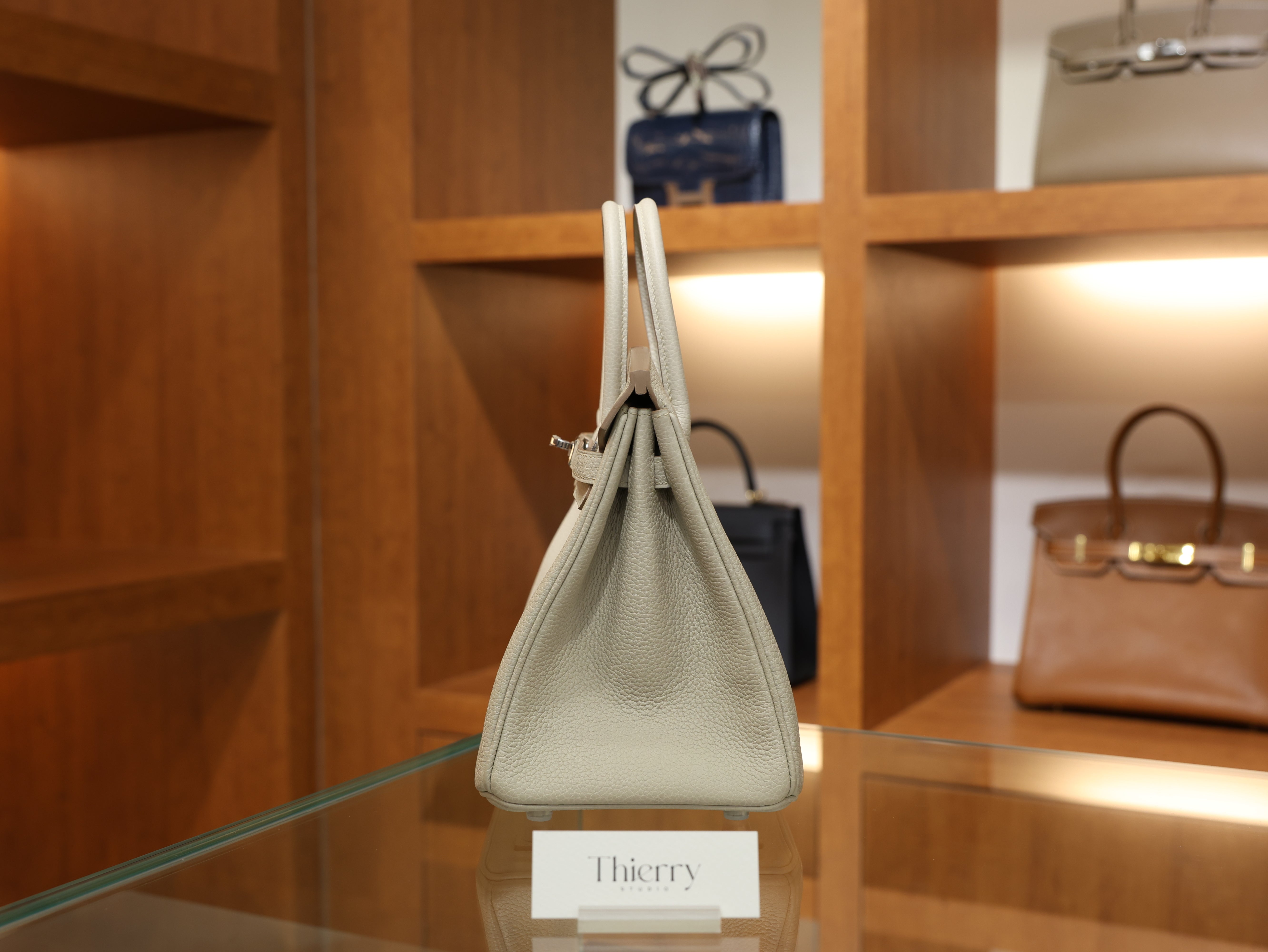 버킨 25 토고 베통 은장