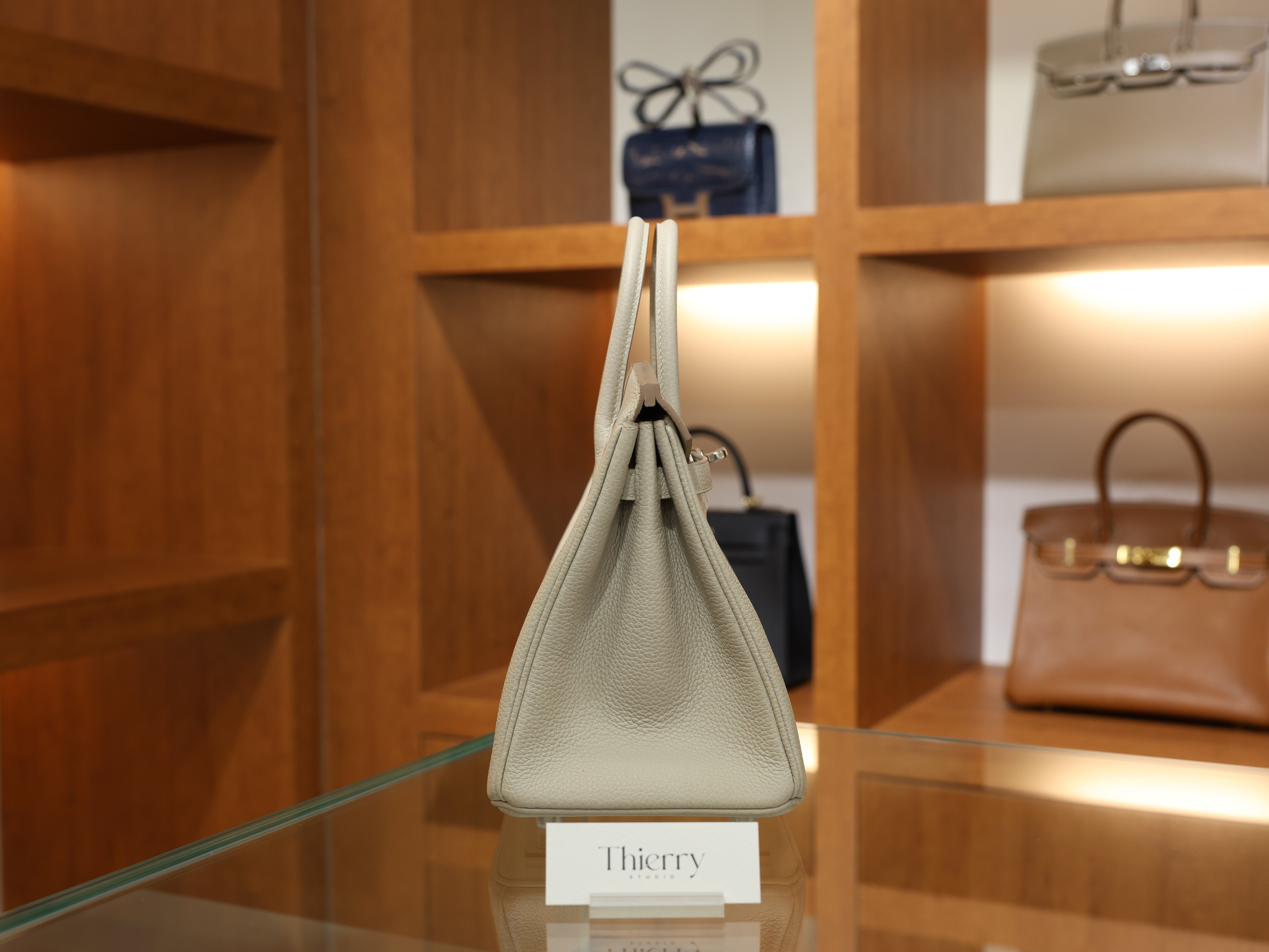 버킨 25 토고 베통 은장