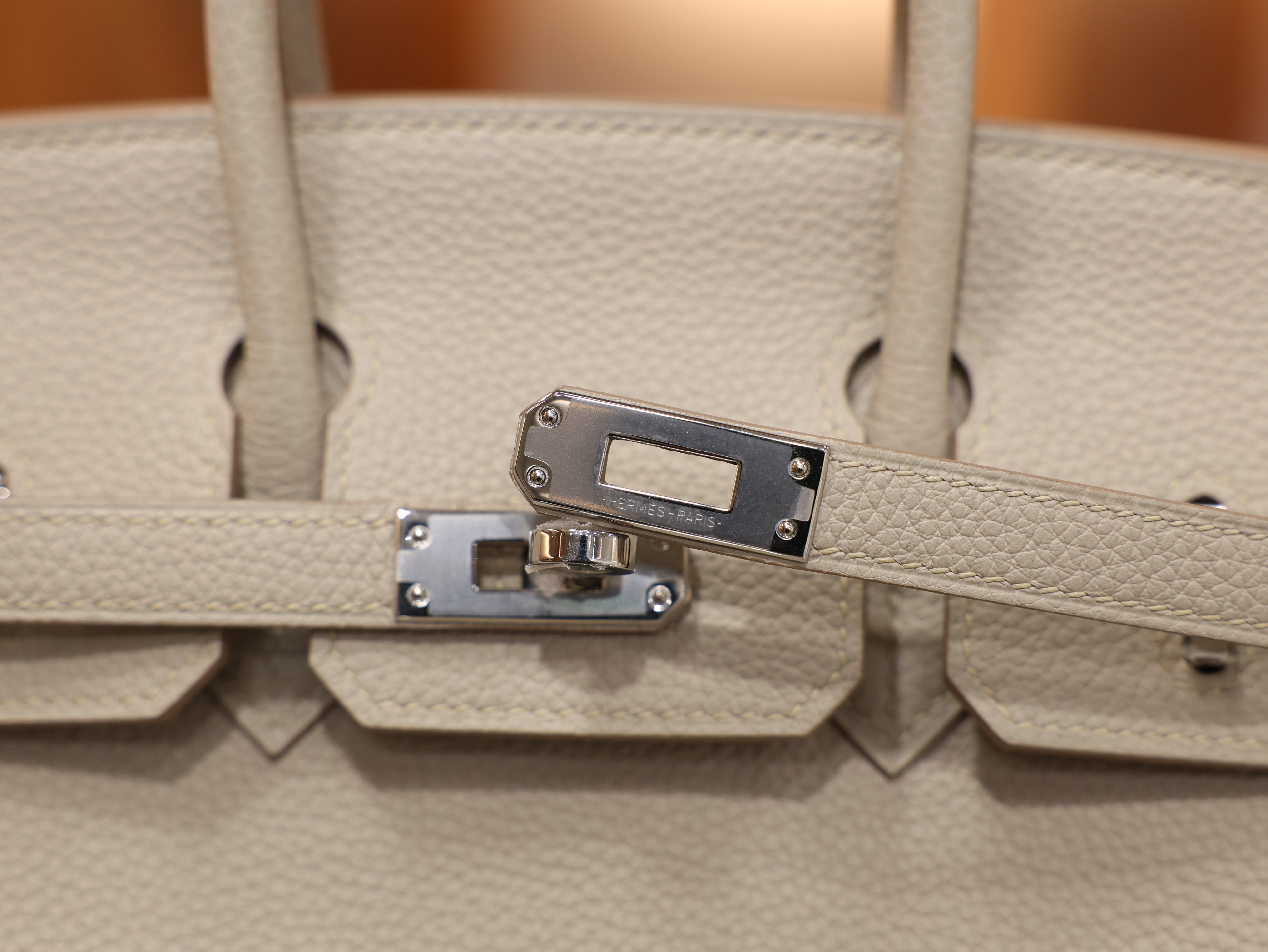 버킨 25 토고 베통 은장