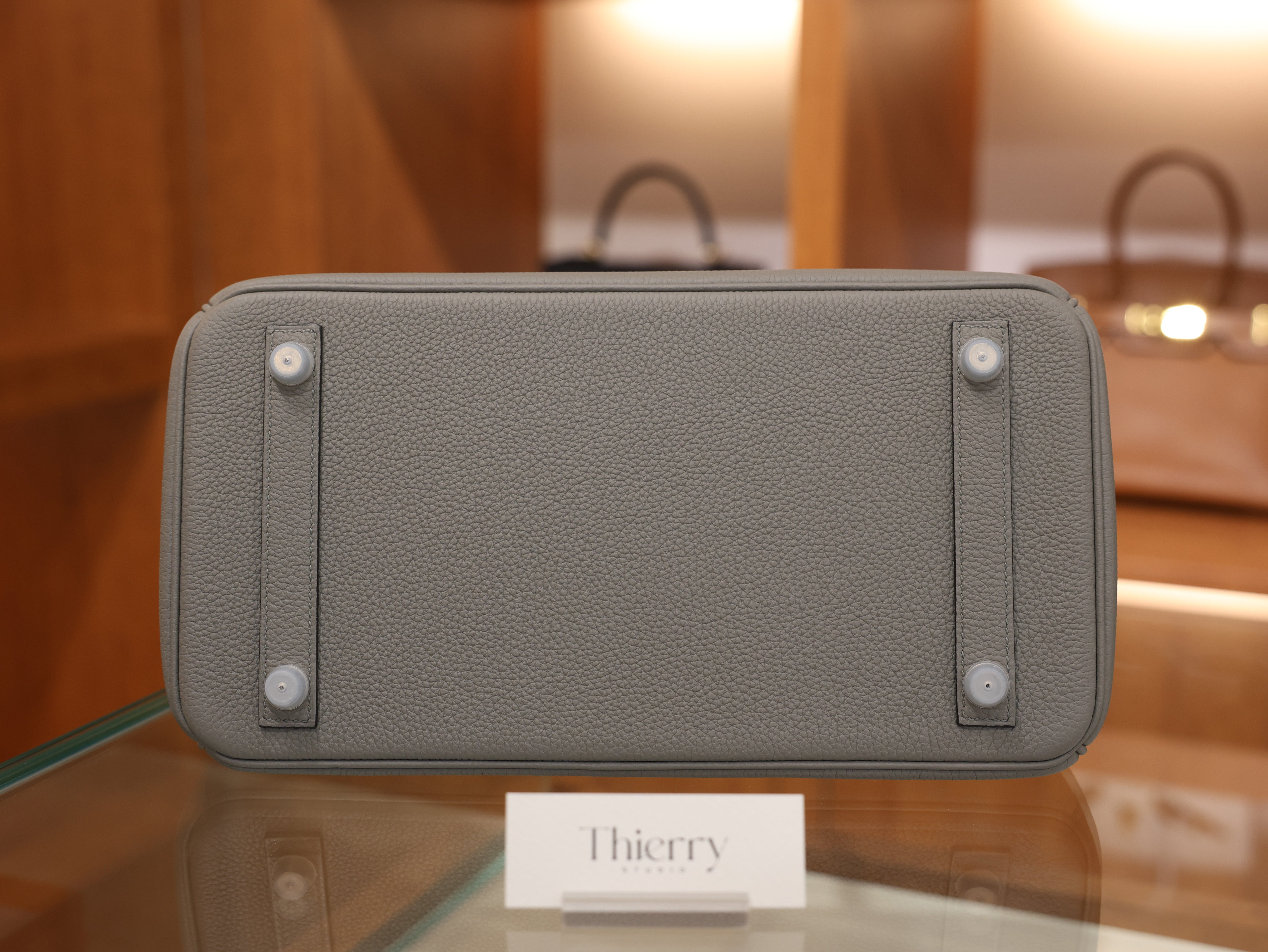 버킨 30 토고 그리스 아스팔트 은장