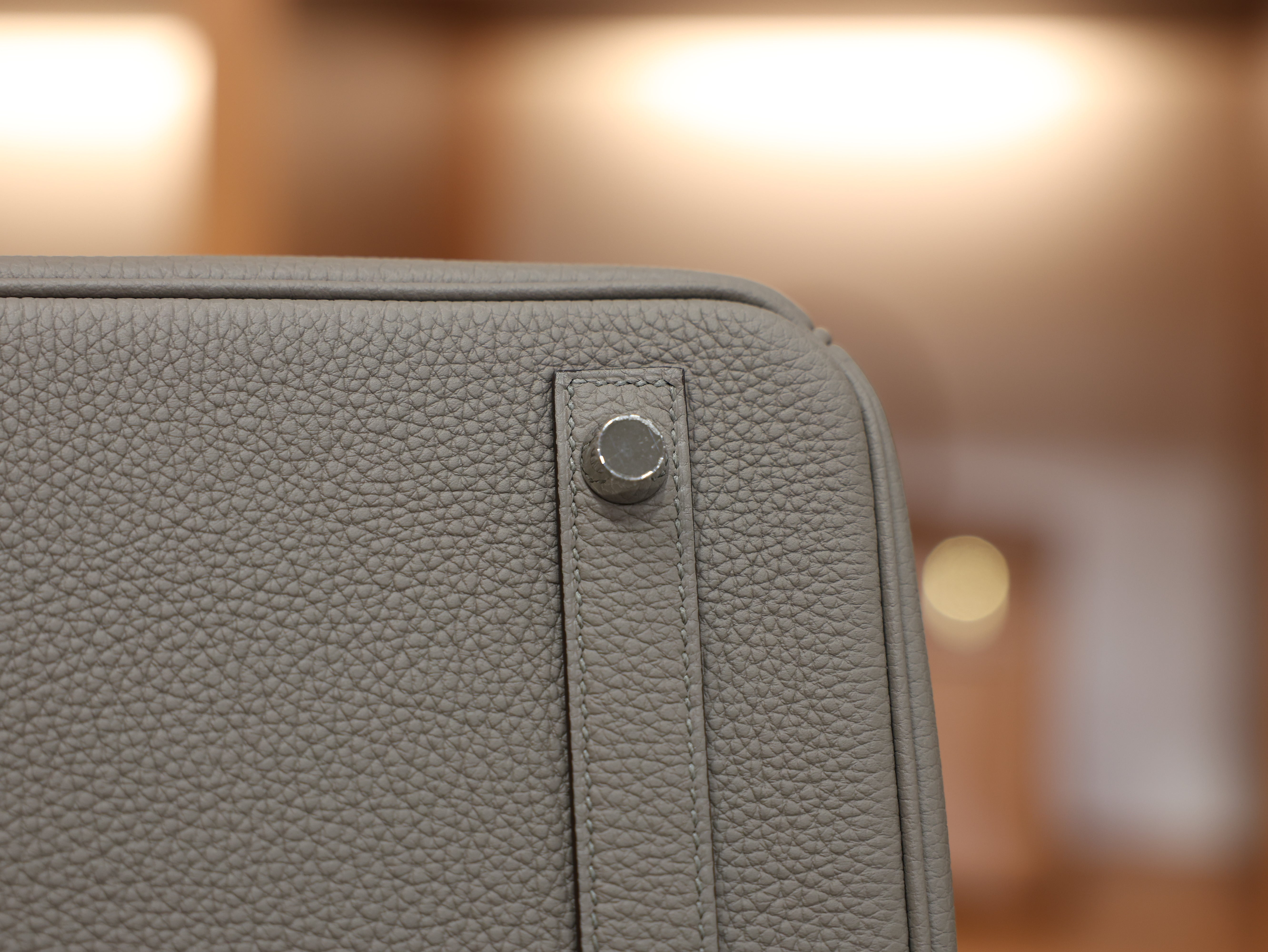 버킨 30 토고 그리스 아스팔트 은장