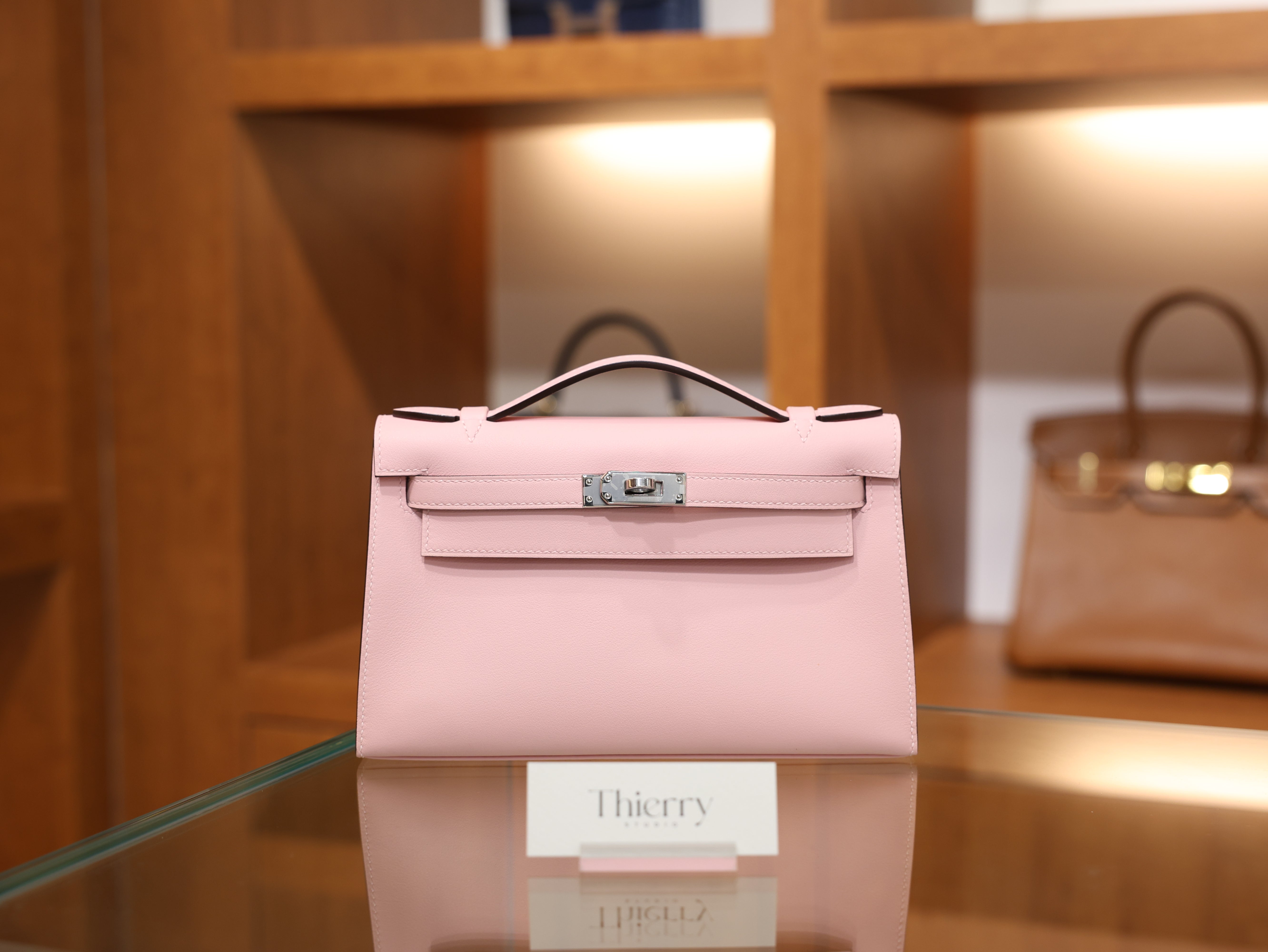 켈리 포쉐트 스위프트 로즈사쿠라 은장