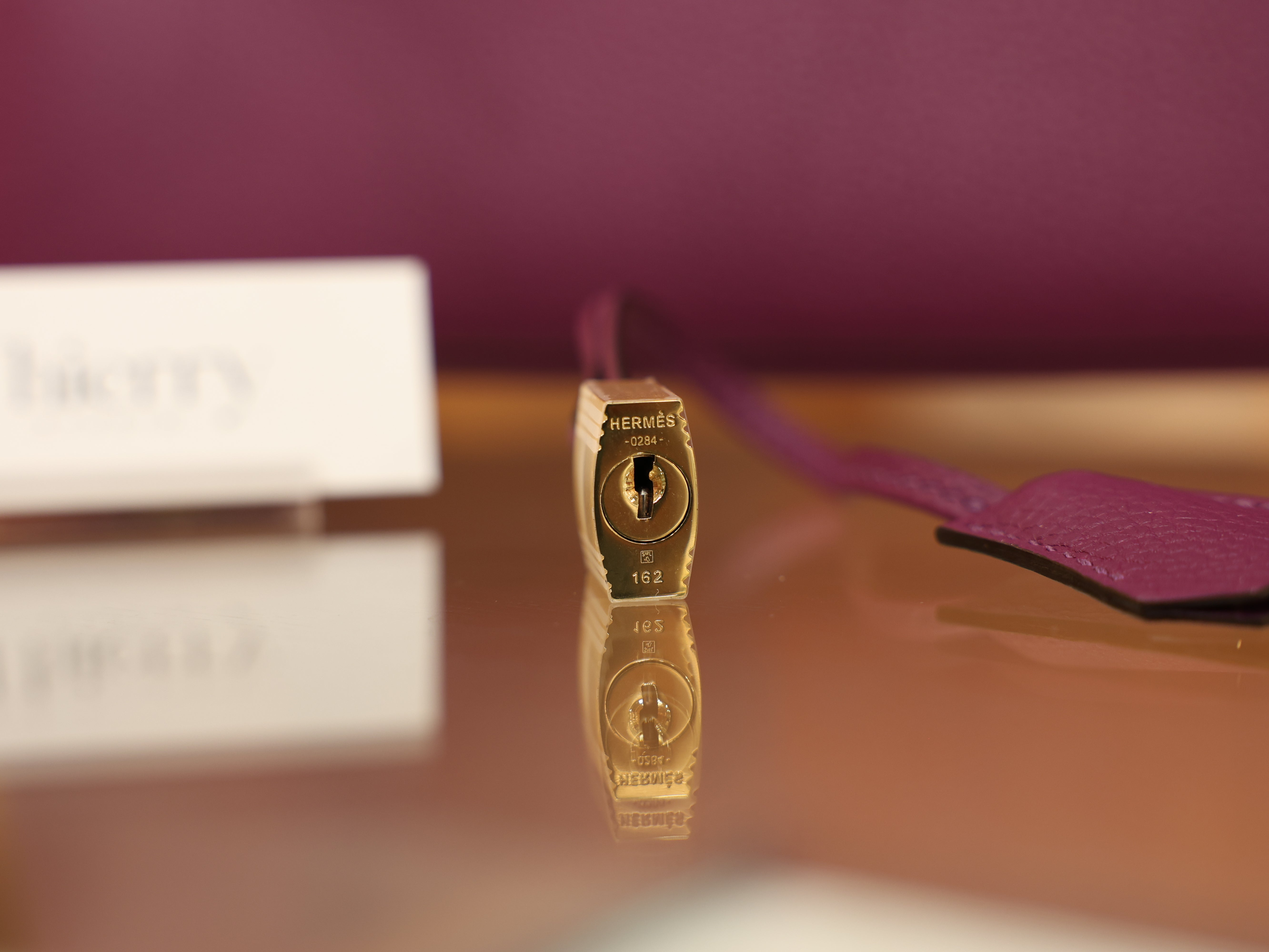 버킨 25 토고 아네모네 금장