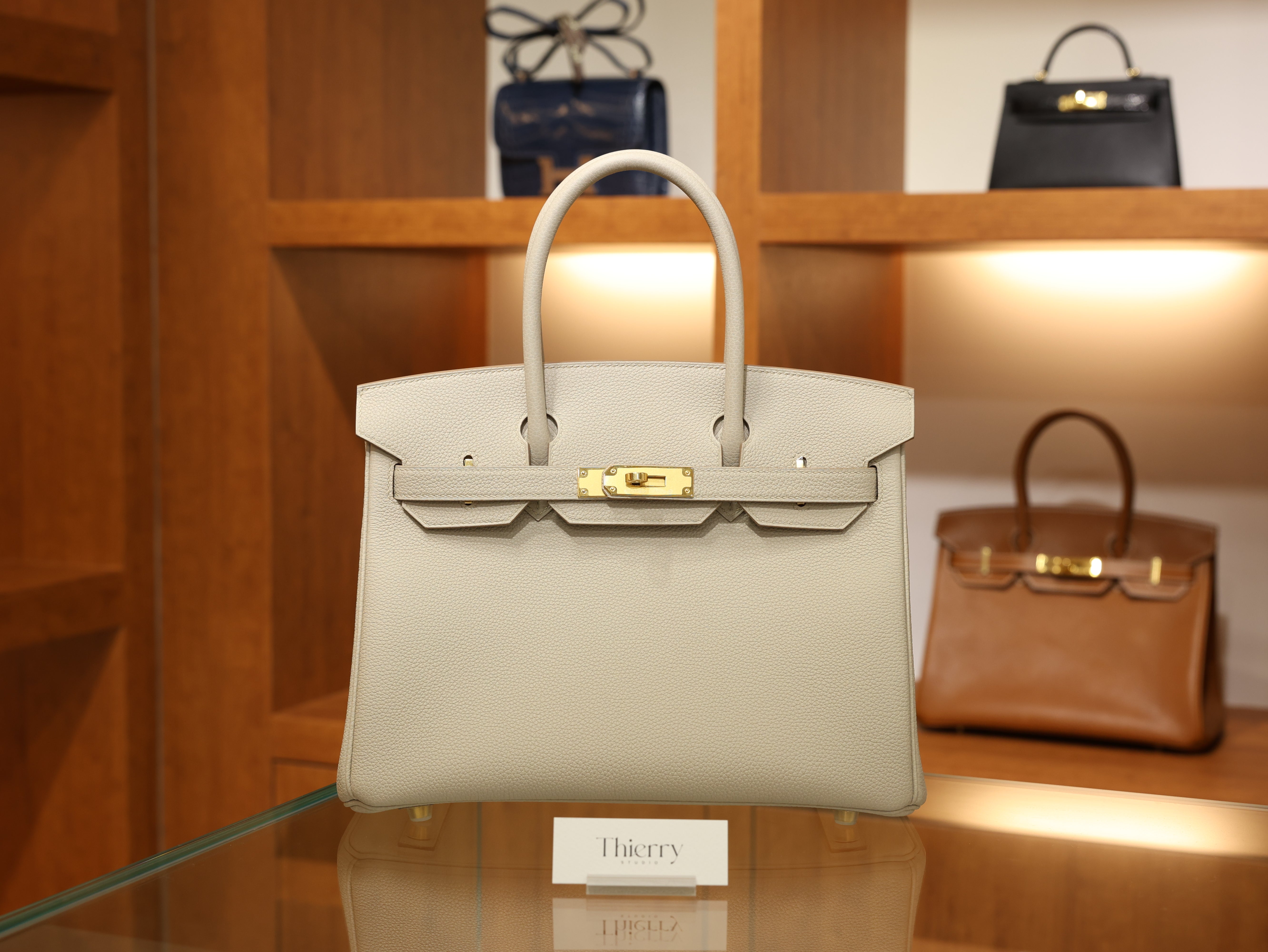 버킨 30 토고 베통 금장