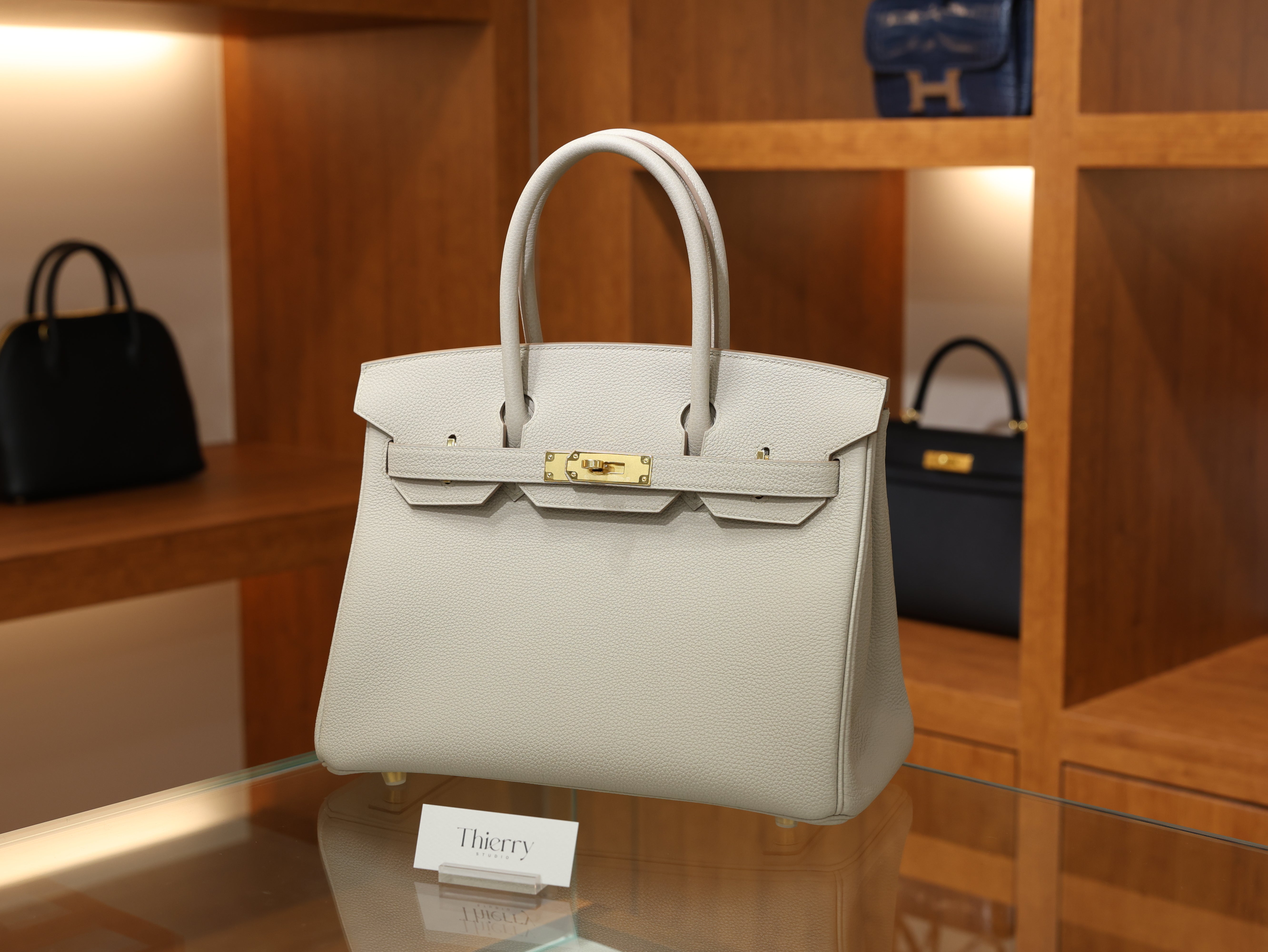 버킨 30 토고 베통 금장