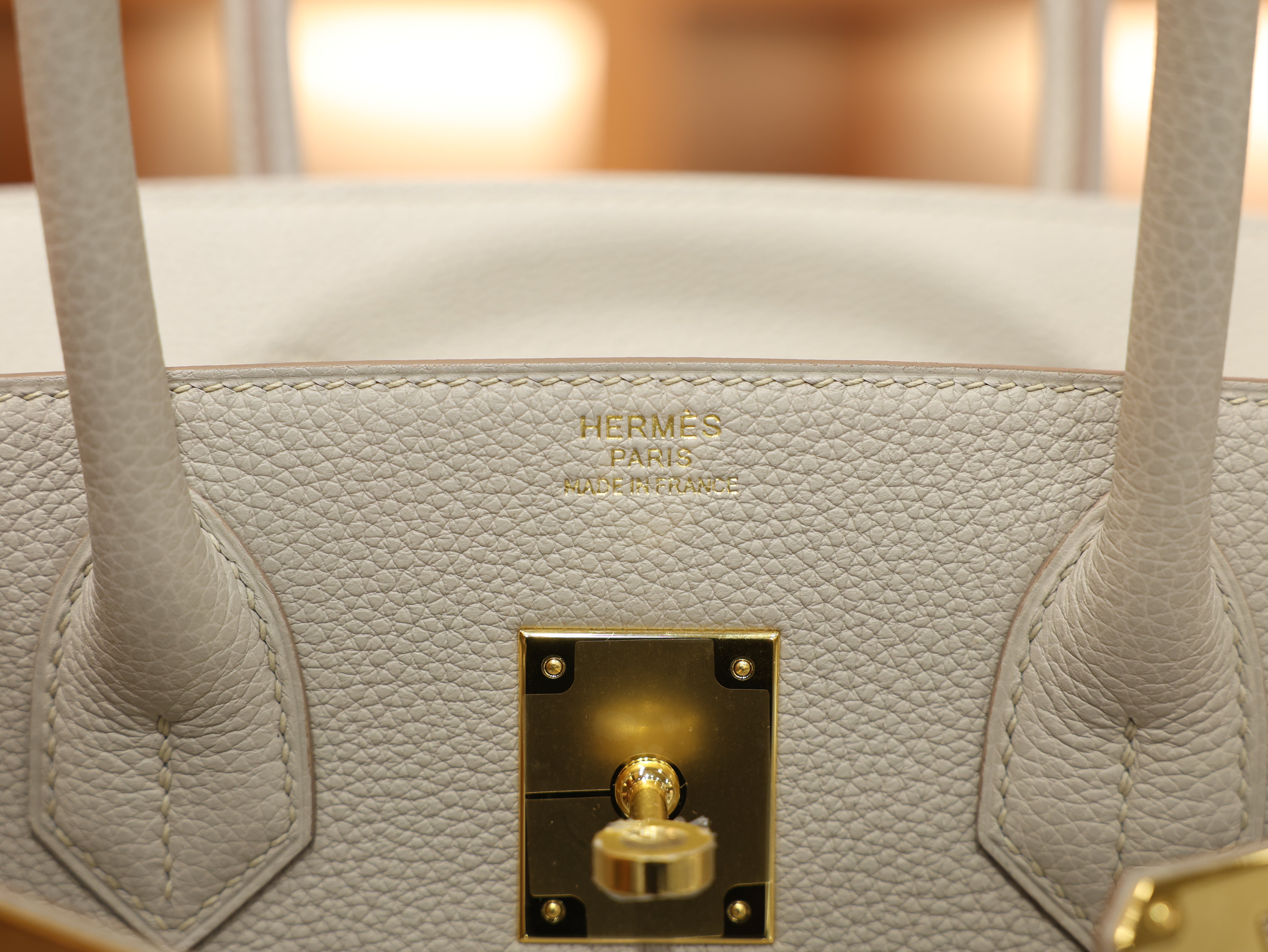 버킨 30 토고 베통 금장