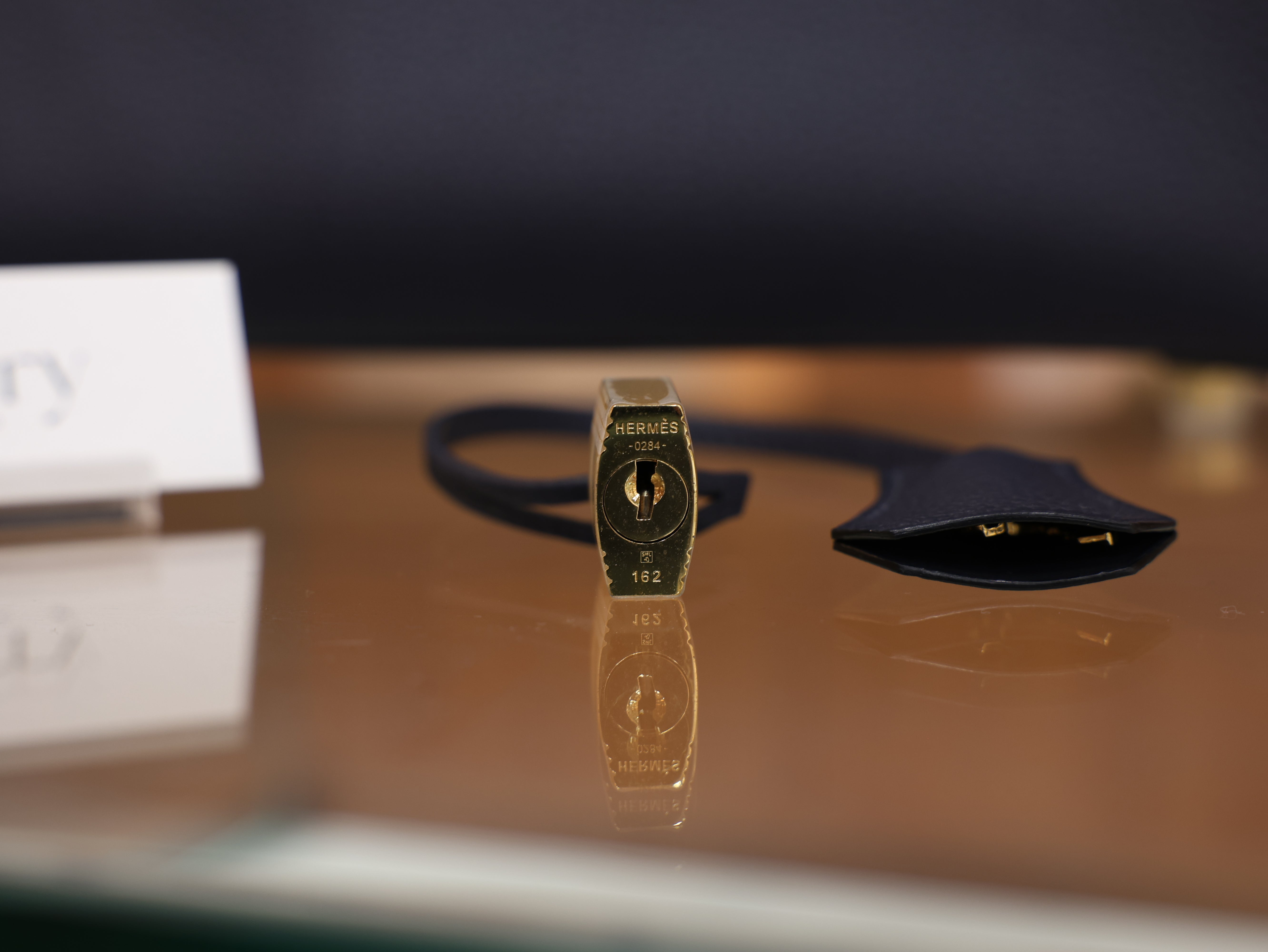 버킨 30 토고 블루뉘 금장