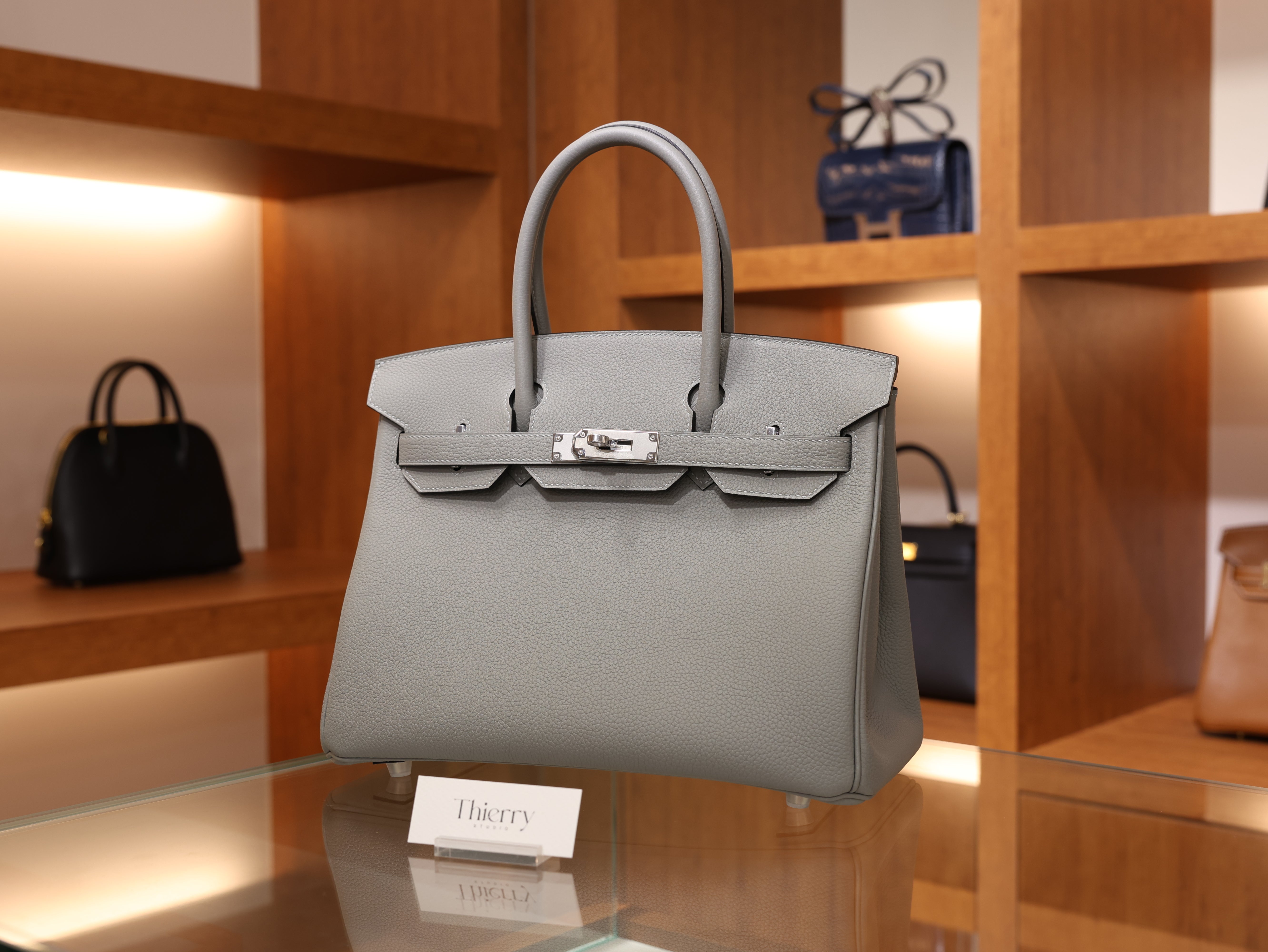 버킨 30 토고 그리스 무엣 은장