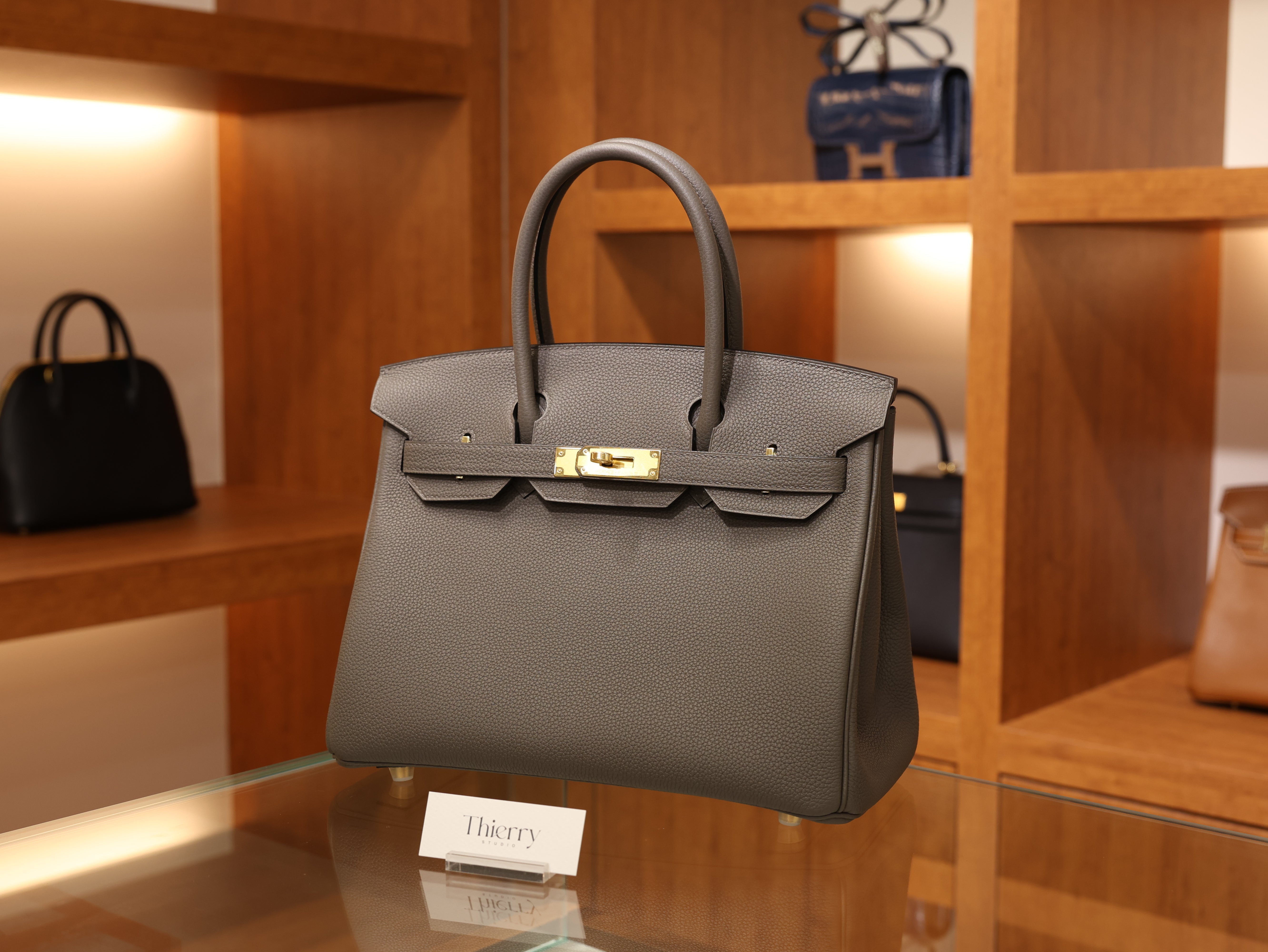 버킨 30 토고 에땅 금장