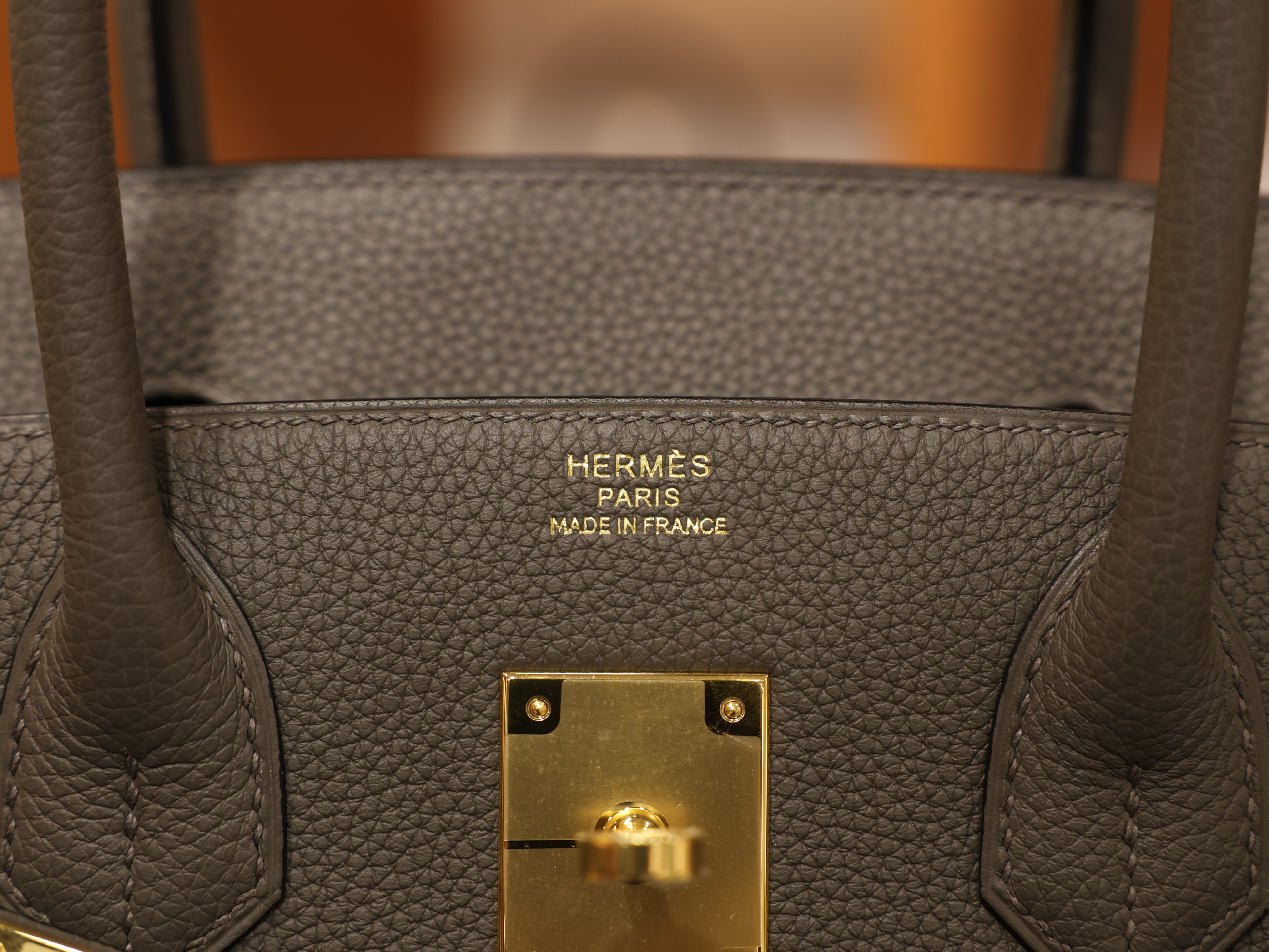 버킨 30 토고 에땅 금장