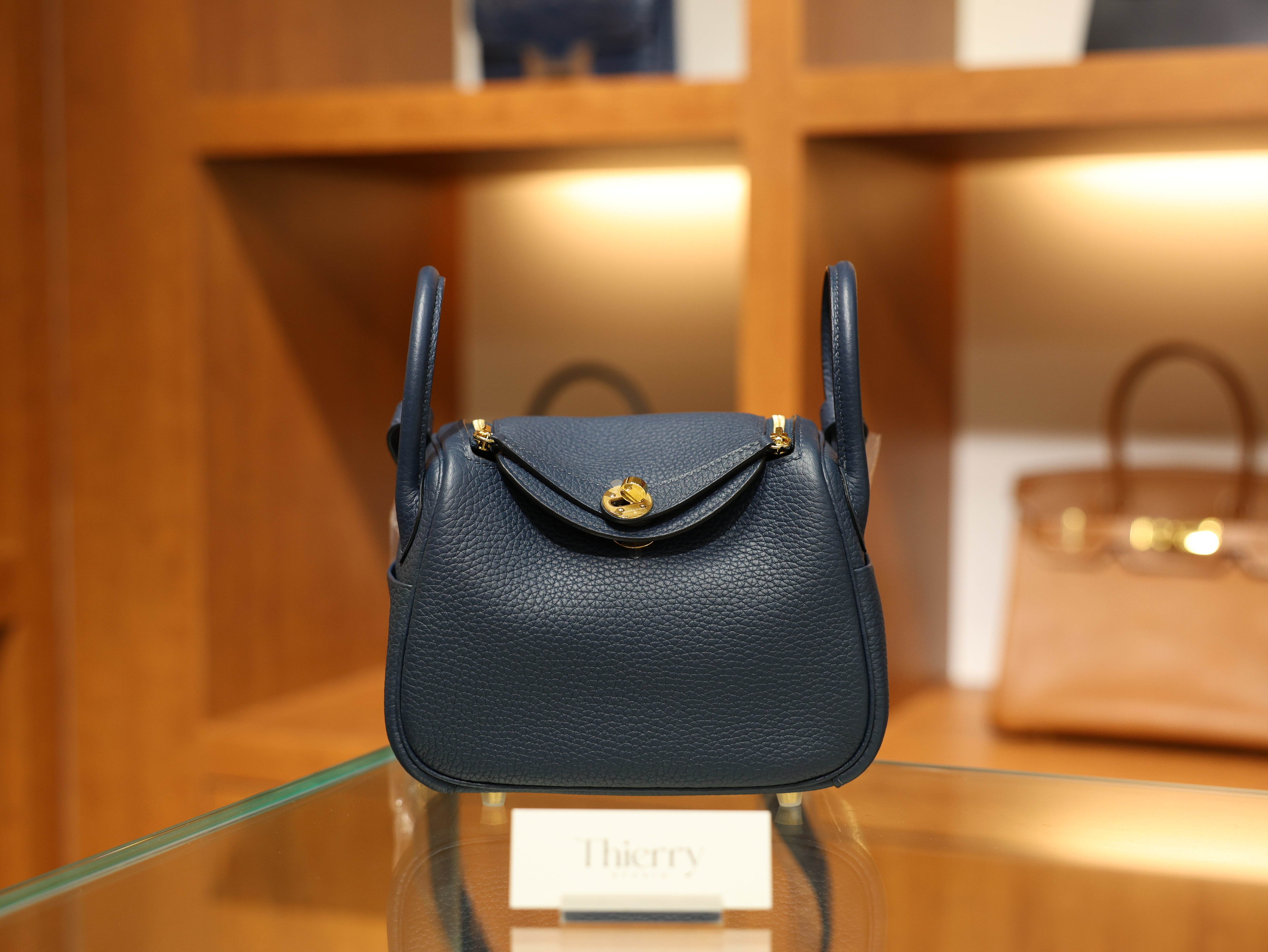 미니 린디 끌레망스 블루 드 프뤼스 금장