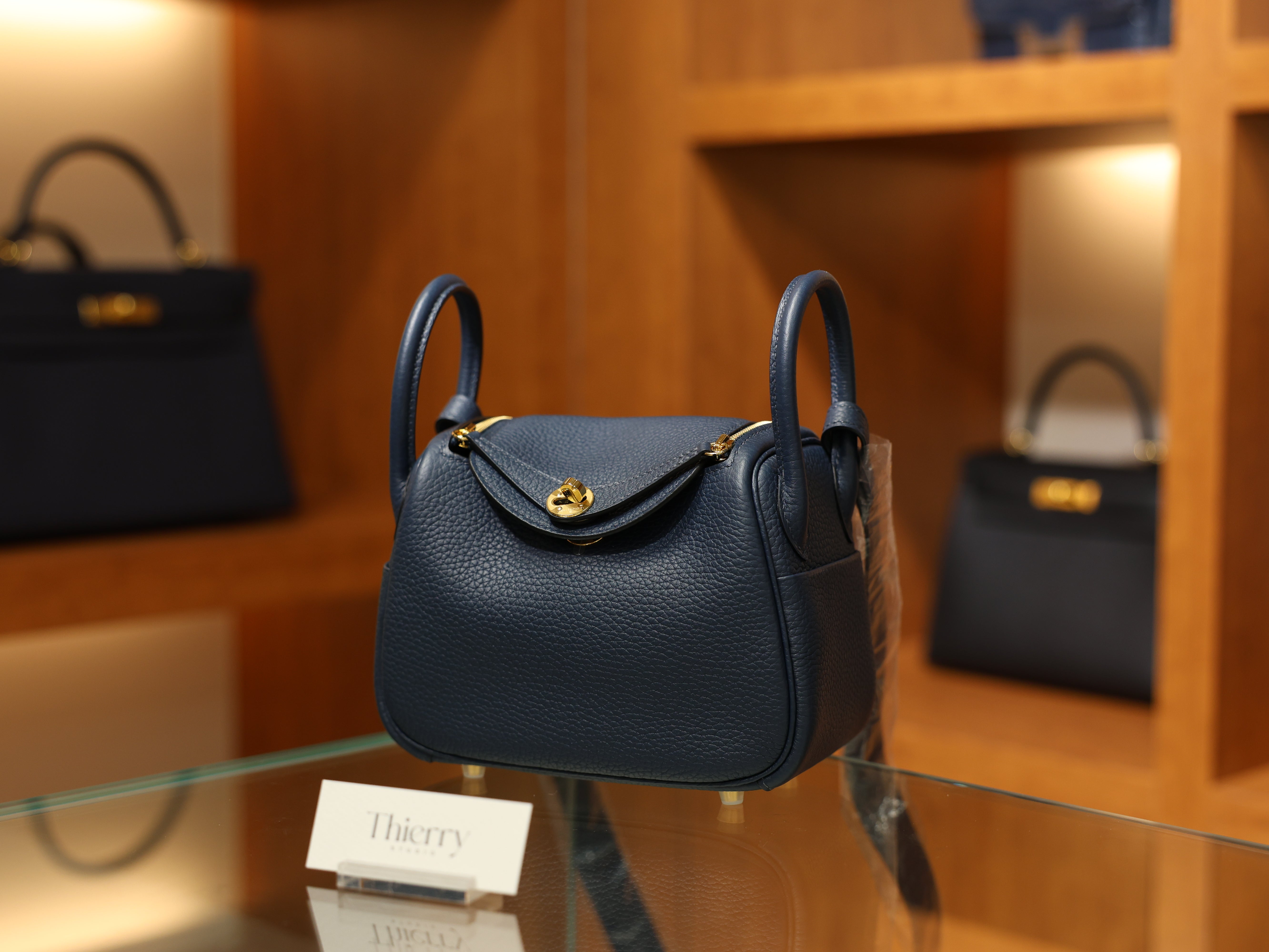 미니 린디 끌레망스 블루 드 프뤼스 금장