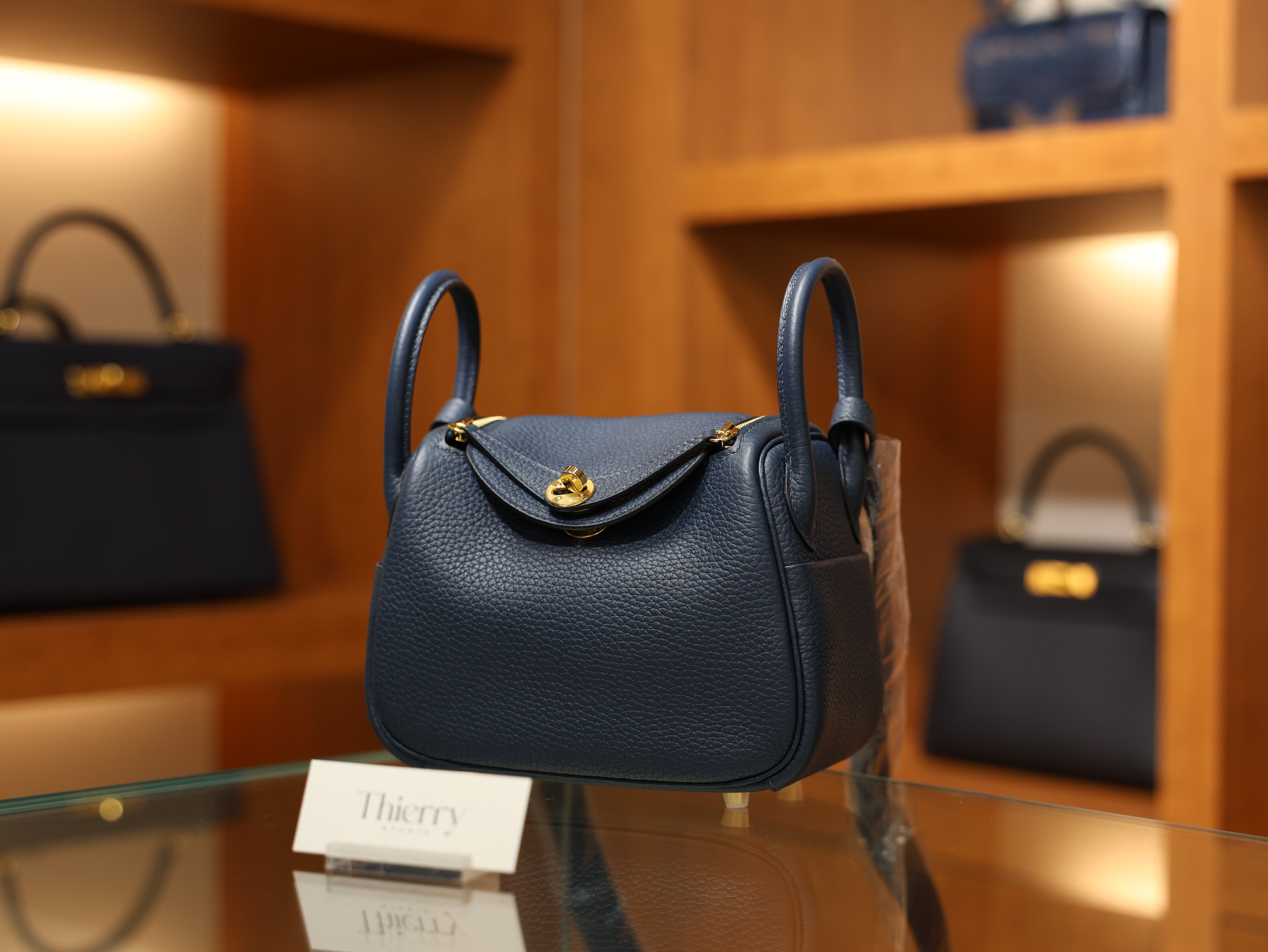 미니 린디 끌레망스 블루 드 프뤼스 금장