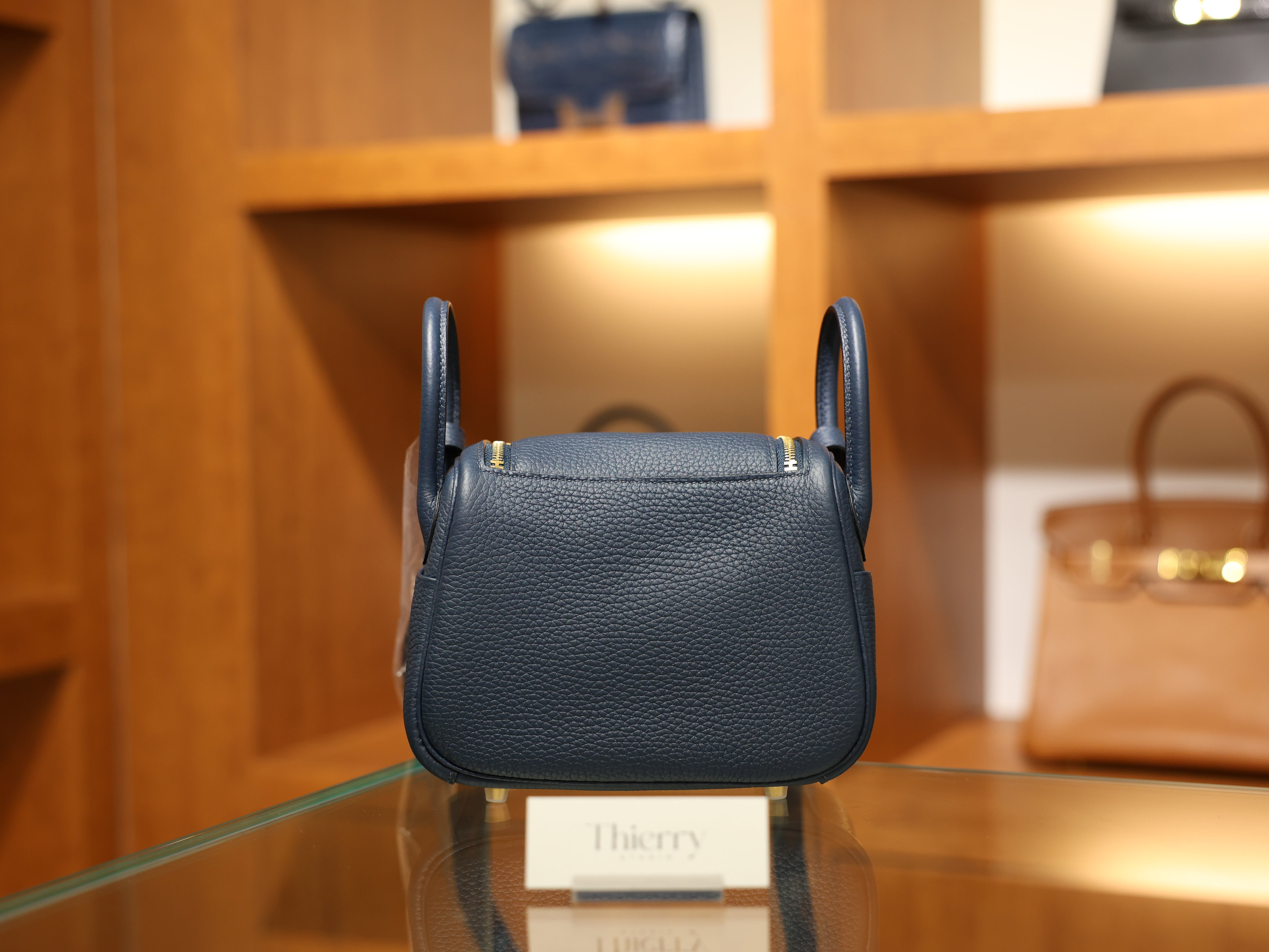 미니 린디 끌레망스 블루 드 프뤼스 금장