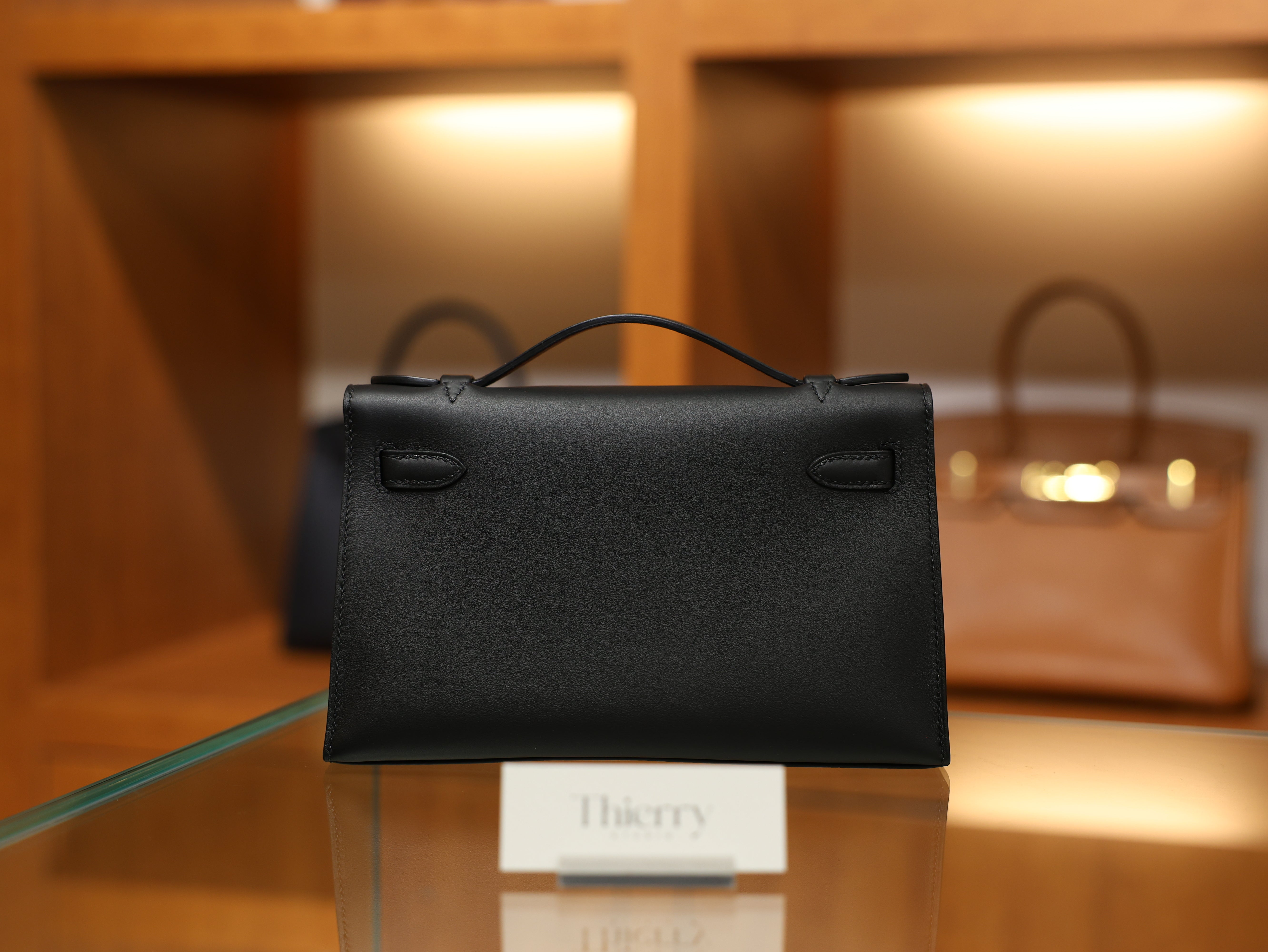 켈리 포쉐트 스위프트 블랙 은장